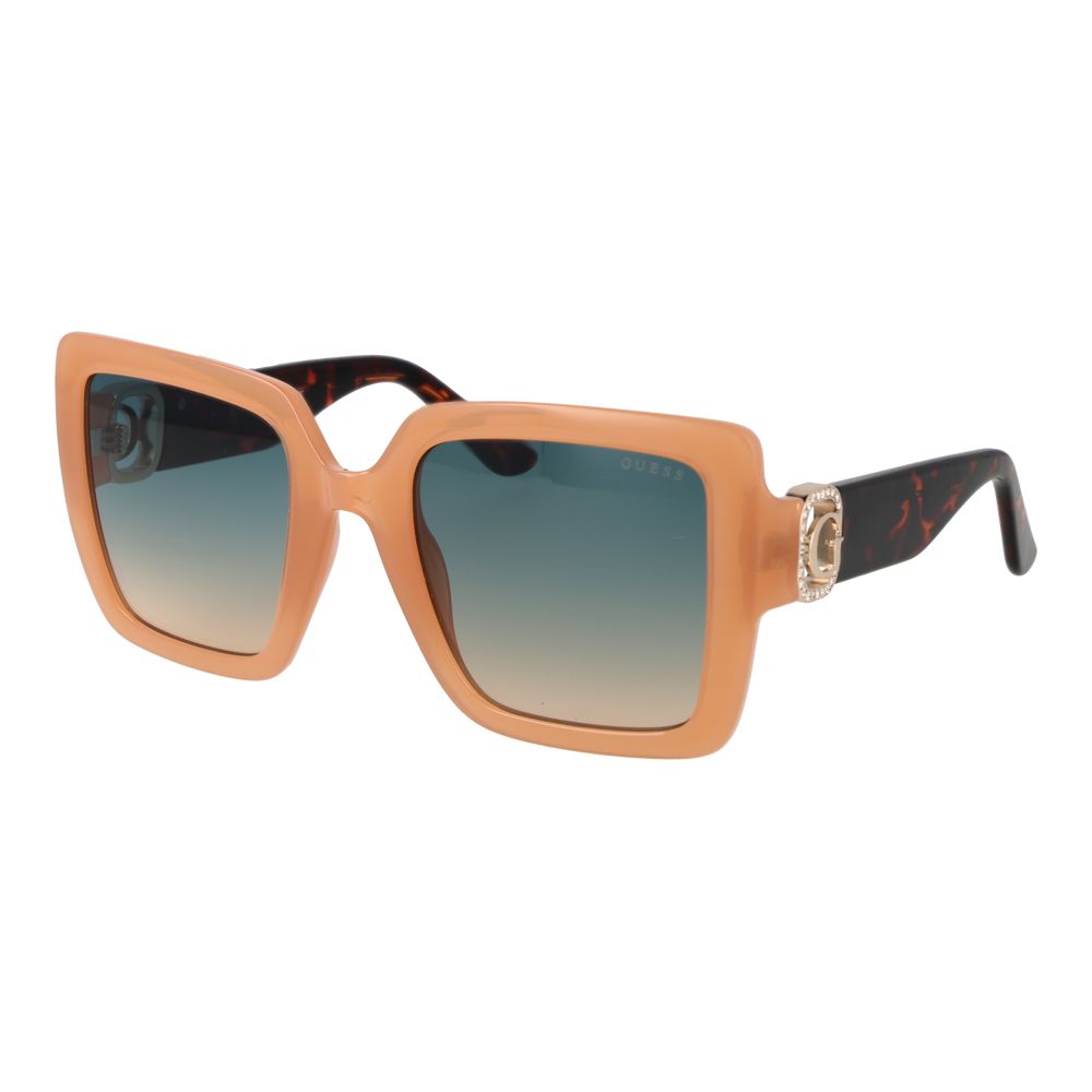 Guess Beige Plastic Sunglasses