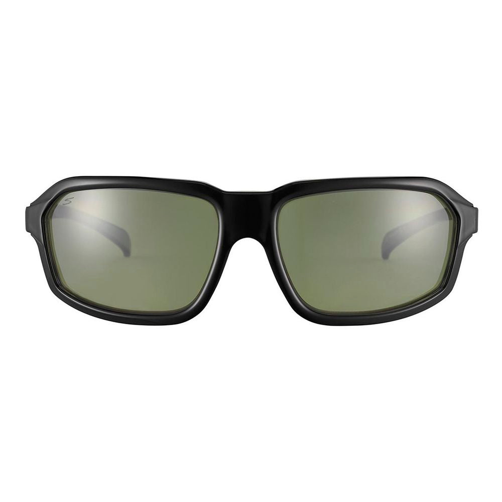 Serengeti Black Resin Sunglasses