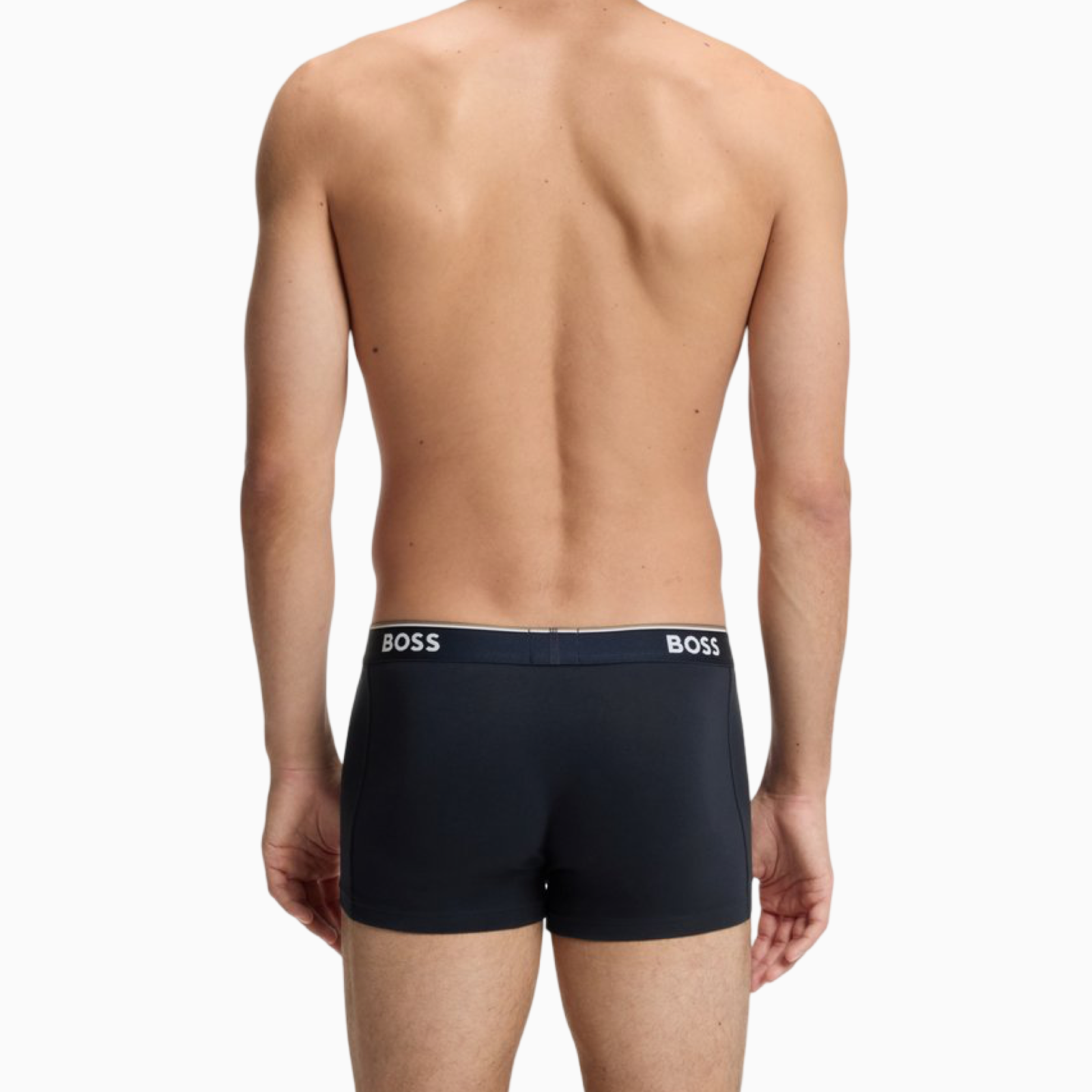 Мъжки боксерки Boss Men 3-pack Boxers 50475274 001 Back View
