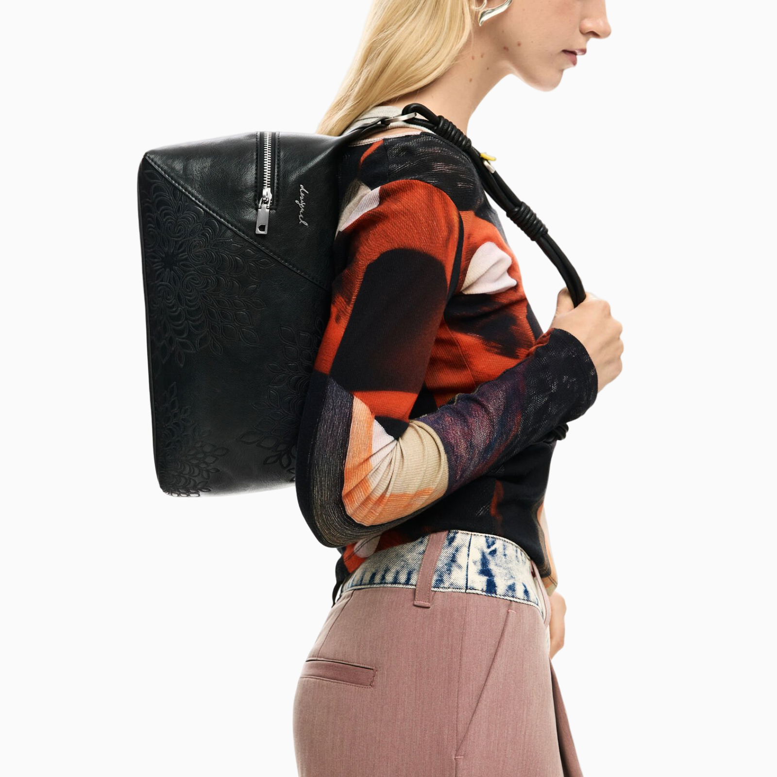 Дамска чанта Desigual Women Handbag 26SAXPAW 2000U Model View