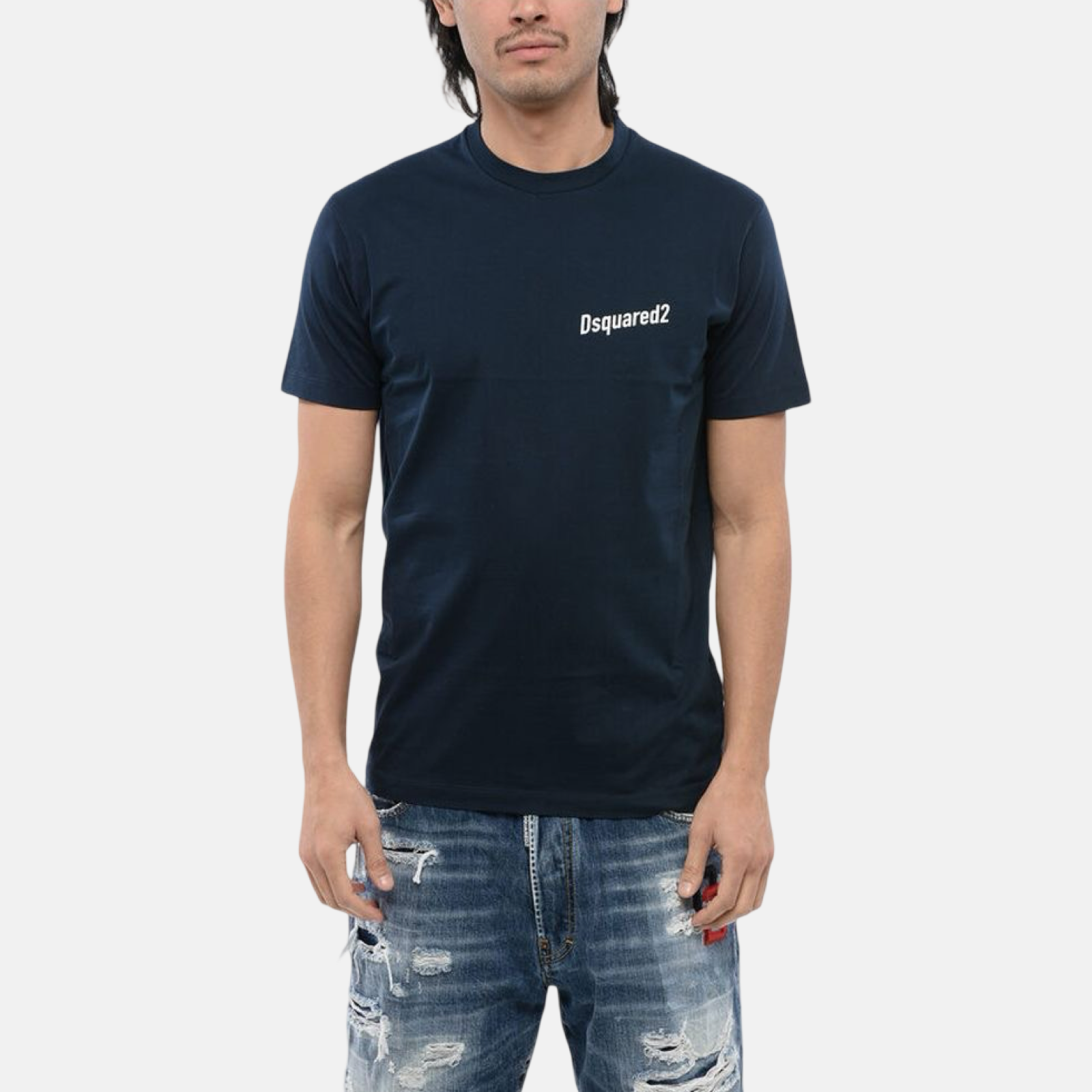 Dsquared² Preserve Wildlife Men T-Shirt Front View