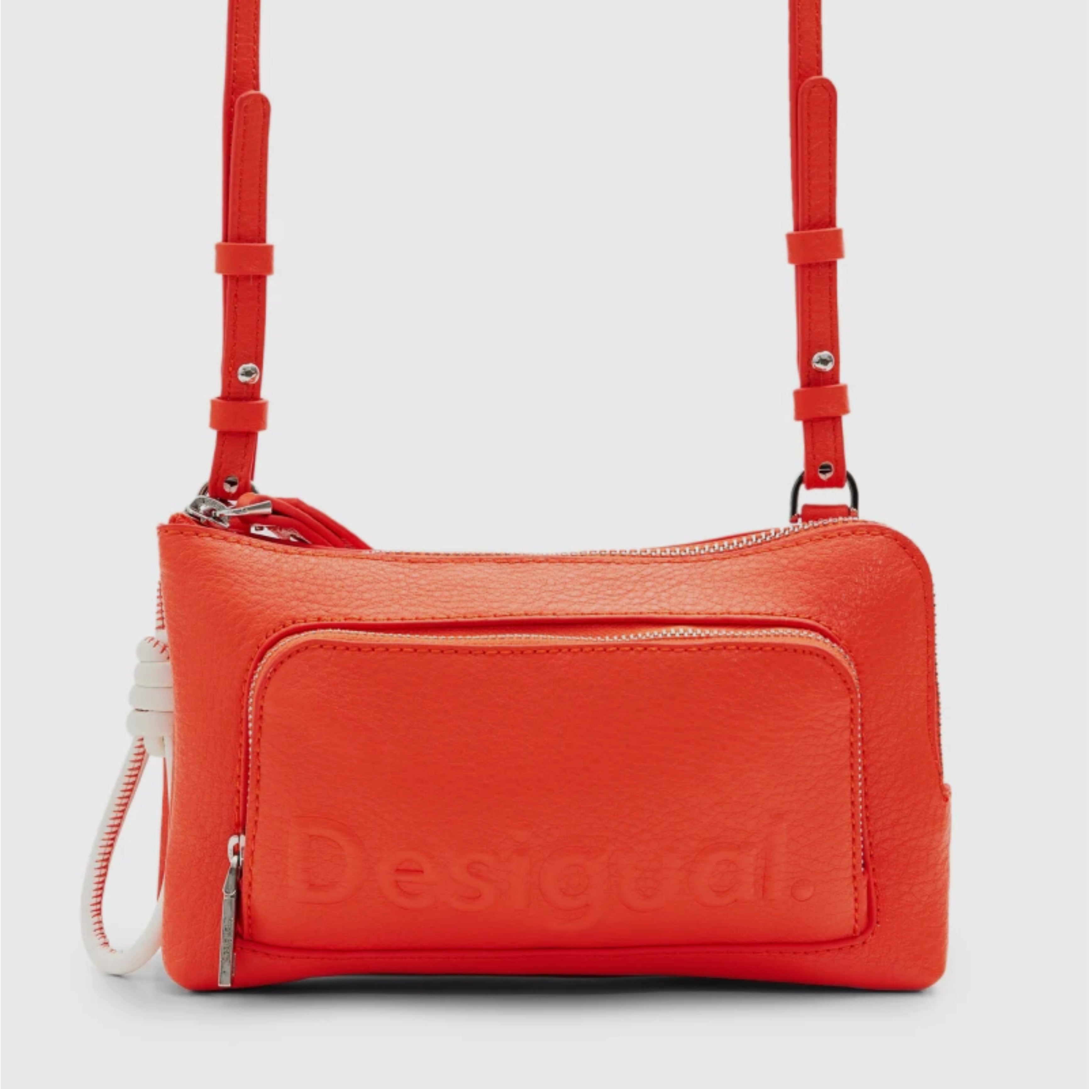 Дамска кросбоди чанта Women's crossbody bag Desigual 24SAYP01 7009 Orange