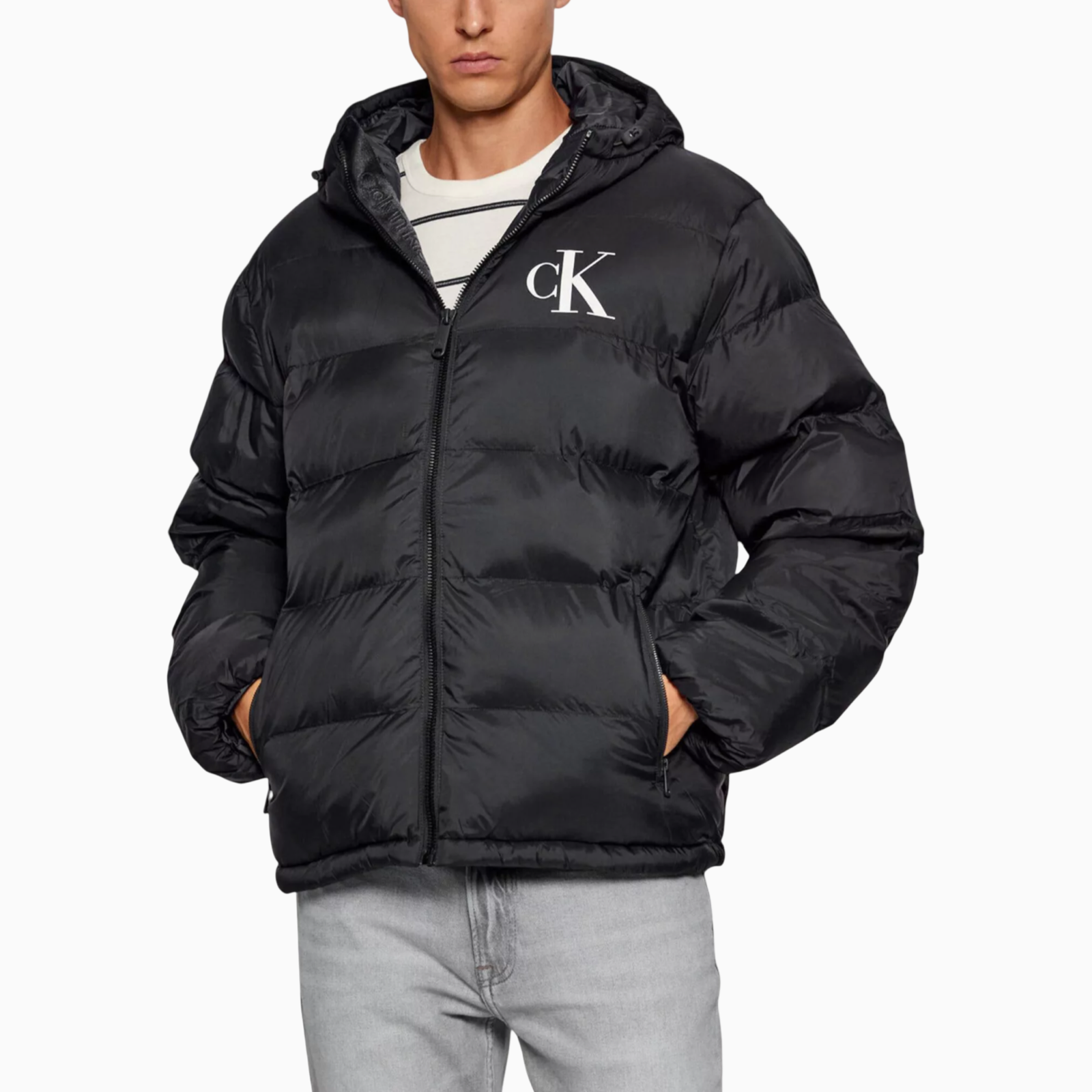 Мъжко зимно яке Calvin Klein Jeans LV04RD528G Front View