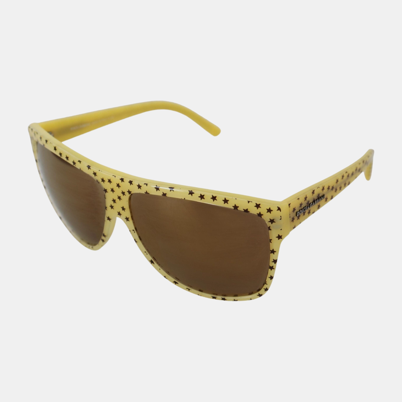 Dolce & Gabbana Stellar Chic Square Sunglasses in Yellow
