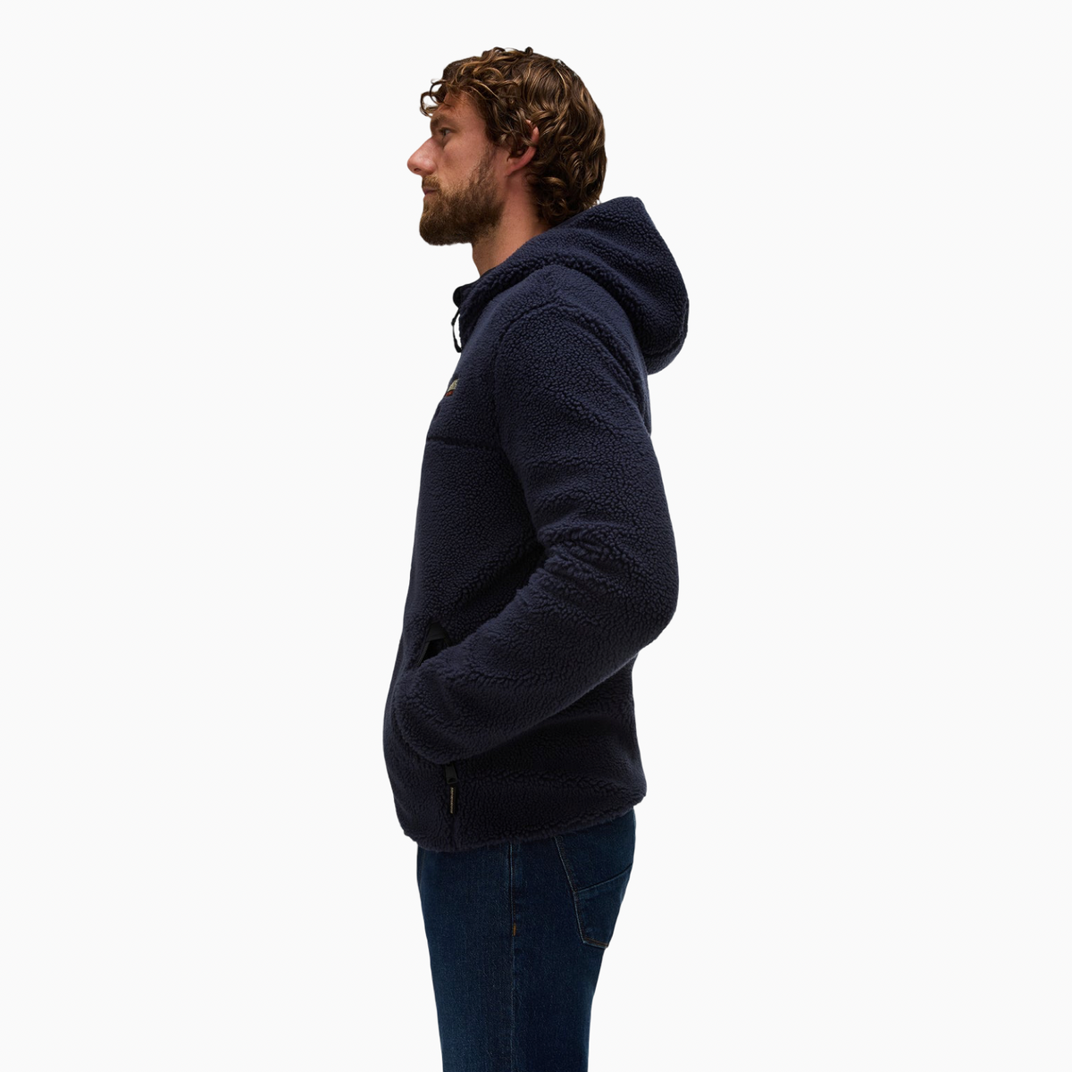 Мъжко худи Napapijri Tynik Men Hoodie NP0A4IA8176 Side View