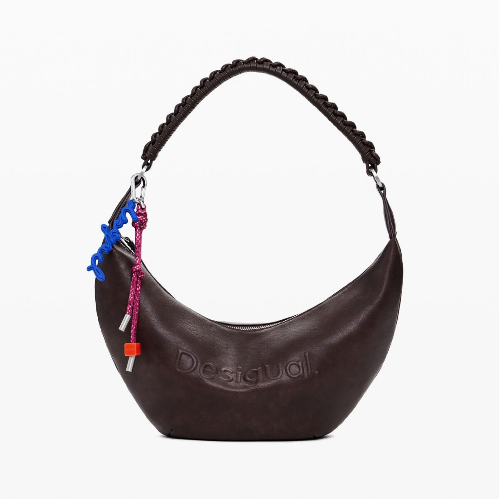 Дамска кафява чанта Desigual Women Handbag 25WAXPAX Front View