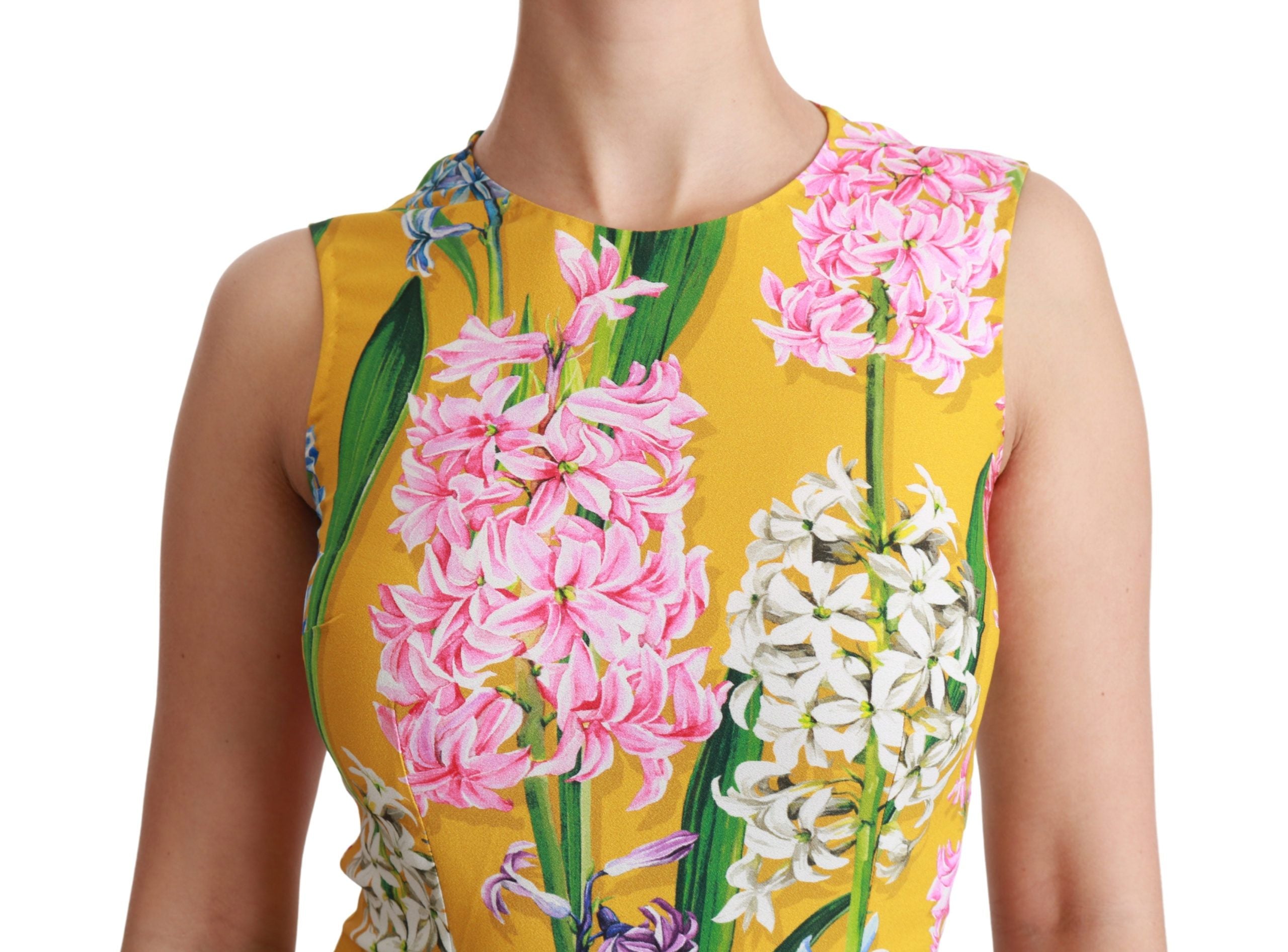 Блуза без ръкави Dolce &amp; Gabbana Sunshine Floral Crewneck
