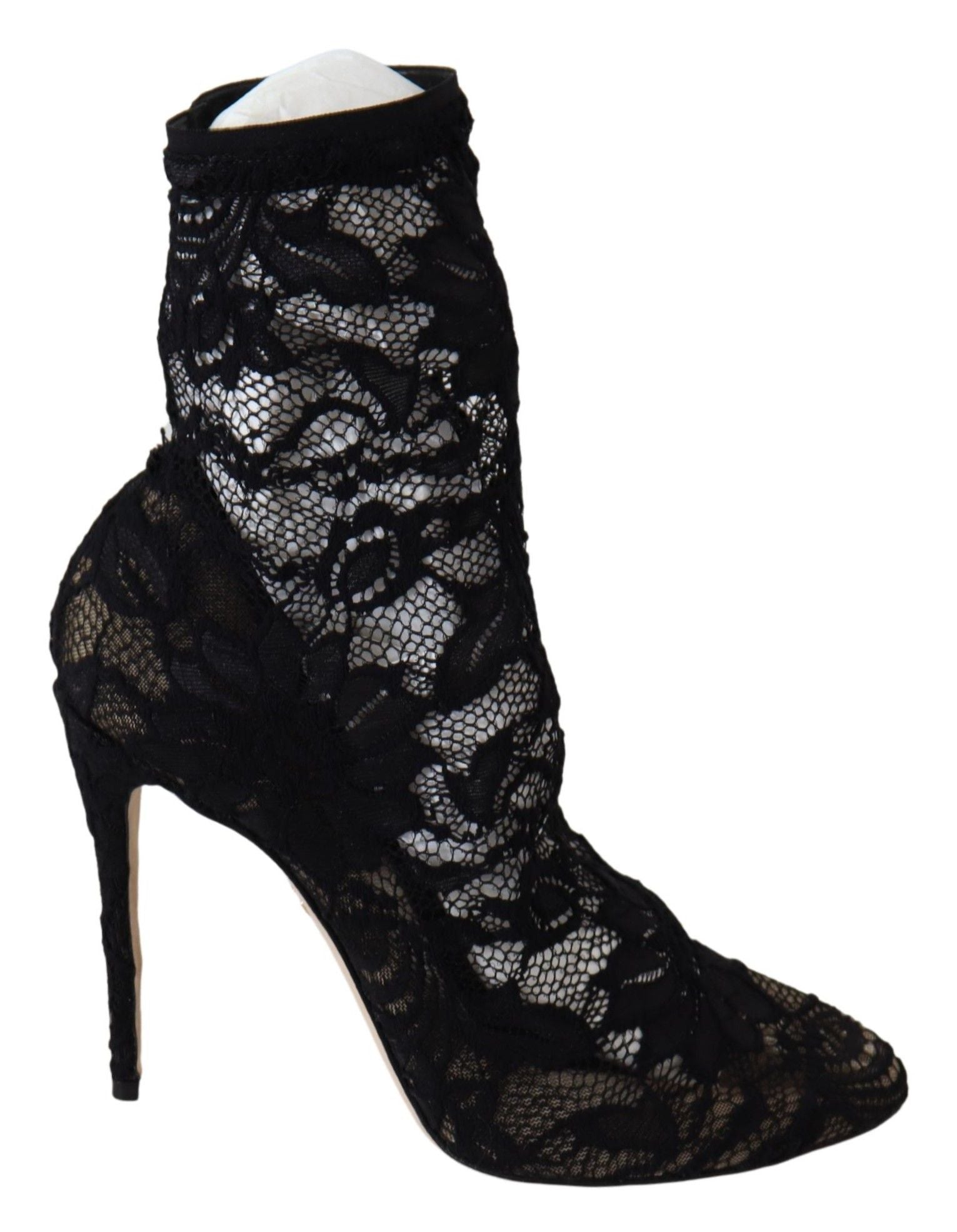 Помпи Dolce &amp; Gabbana с черна дантела Taormina Elegance Unleashed