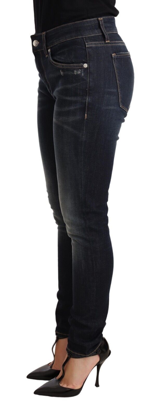Dolce &amp; Gabbana Chic Blue Slim тесни дънки