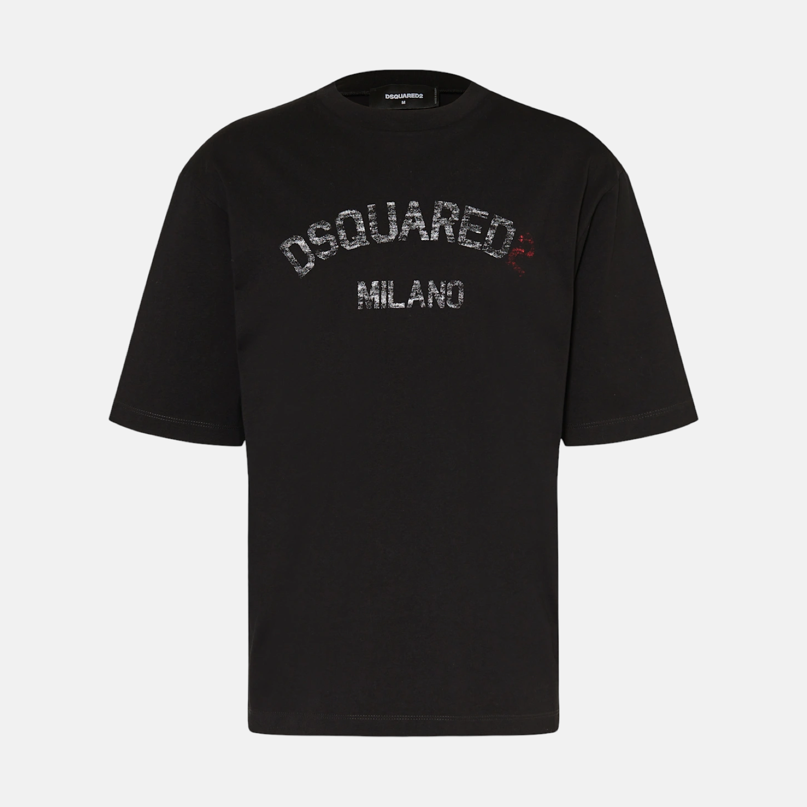 Мъжка черна тениска Dsquared² Men T-Shirt