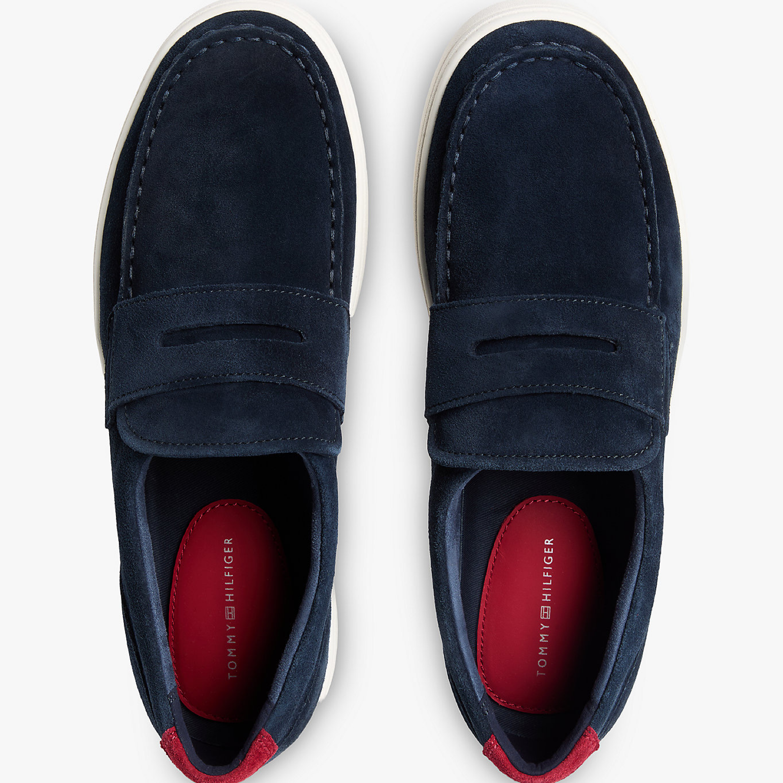 Мъжки мокасини Tommy Hilfiger Men Loafers FM0FM05786 DW5 Top View
