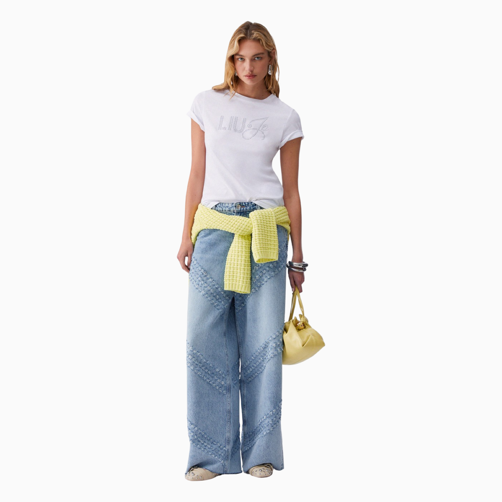 Дамска тениска Liu Jo Women T-shirt WA6491 JS923 P9353 Front View
