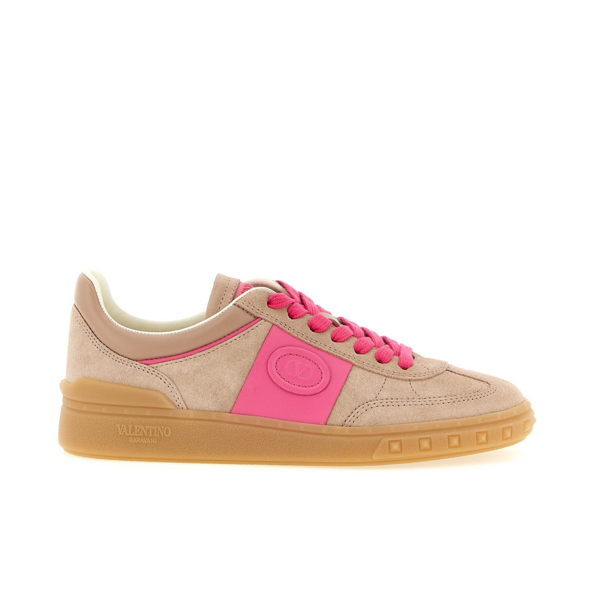 Valentino Garavani Upvillage Rockstud Sneakers S0IL9LAL 3EC Lateral View