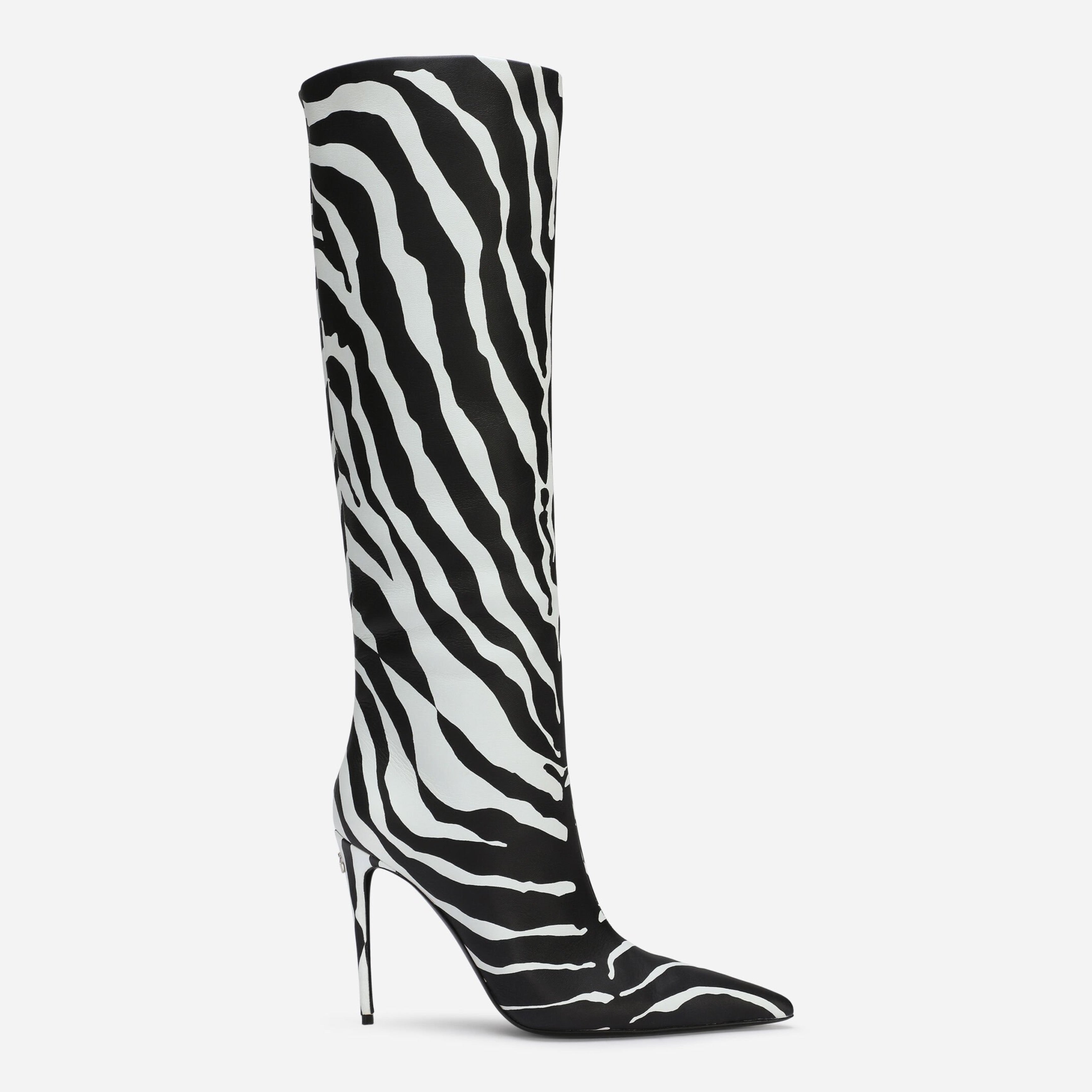 Дамски луксозни ботуши с ефект на зебра DOLCE & GABBANA
Women’s Luxury “Zebra” Boots Heels