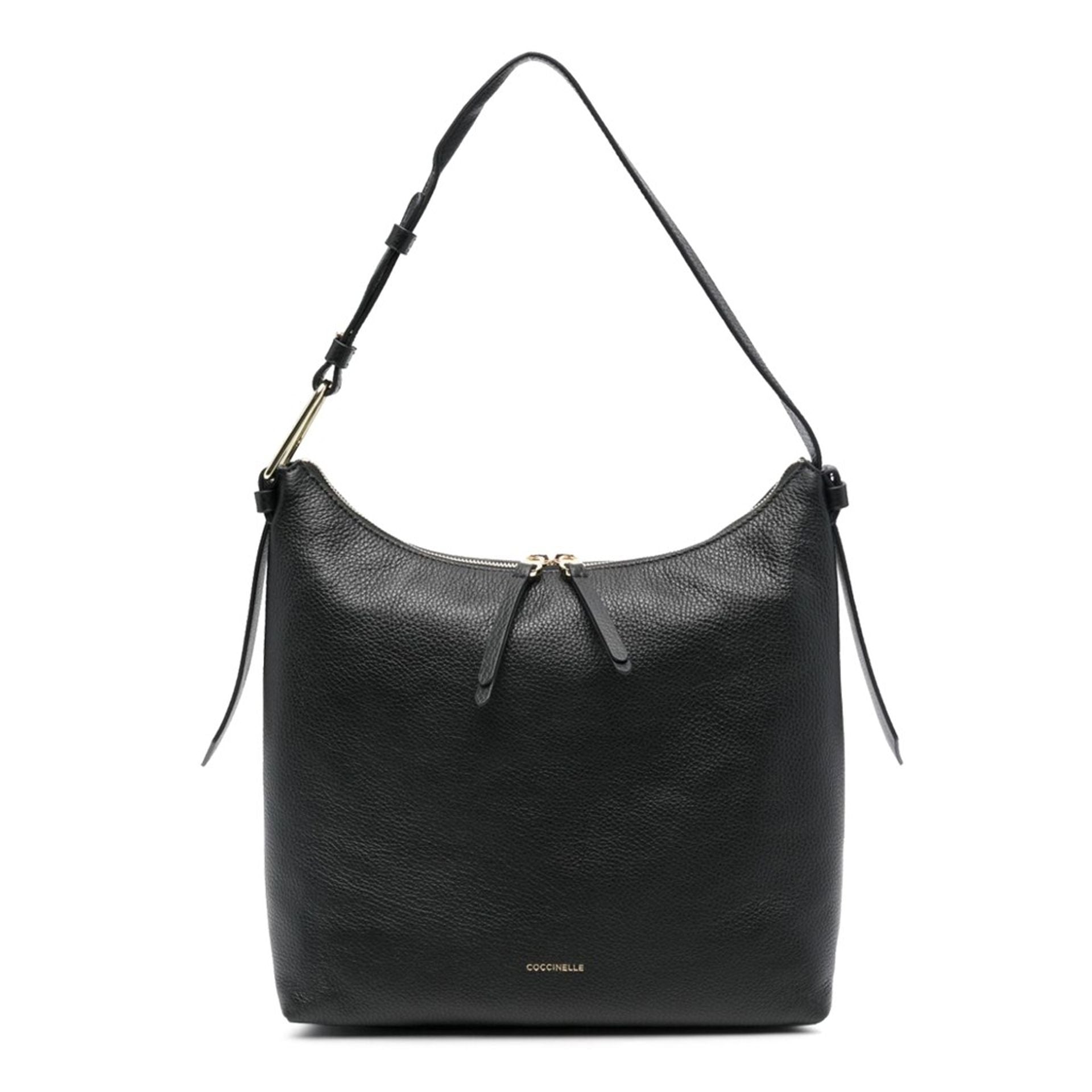 Дамска чанта за рано Women’s shoulder bag Coccinelle E1R1K130201 001 Black front view