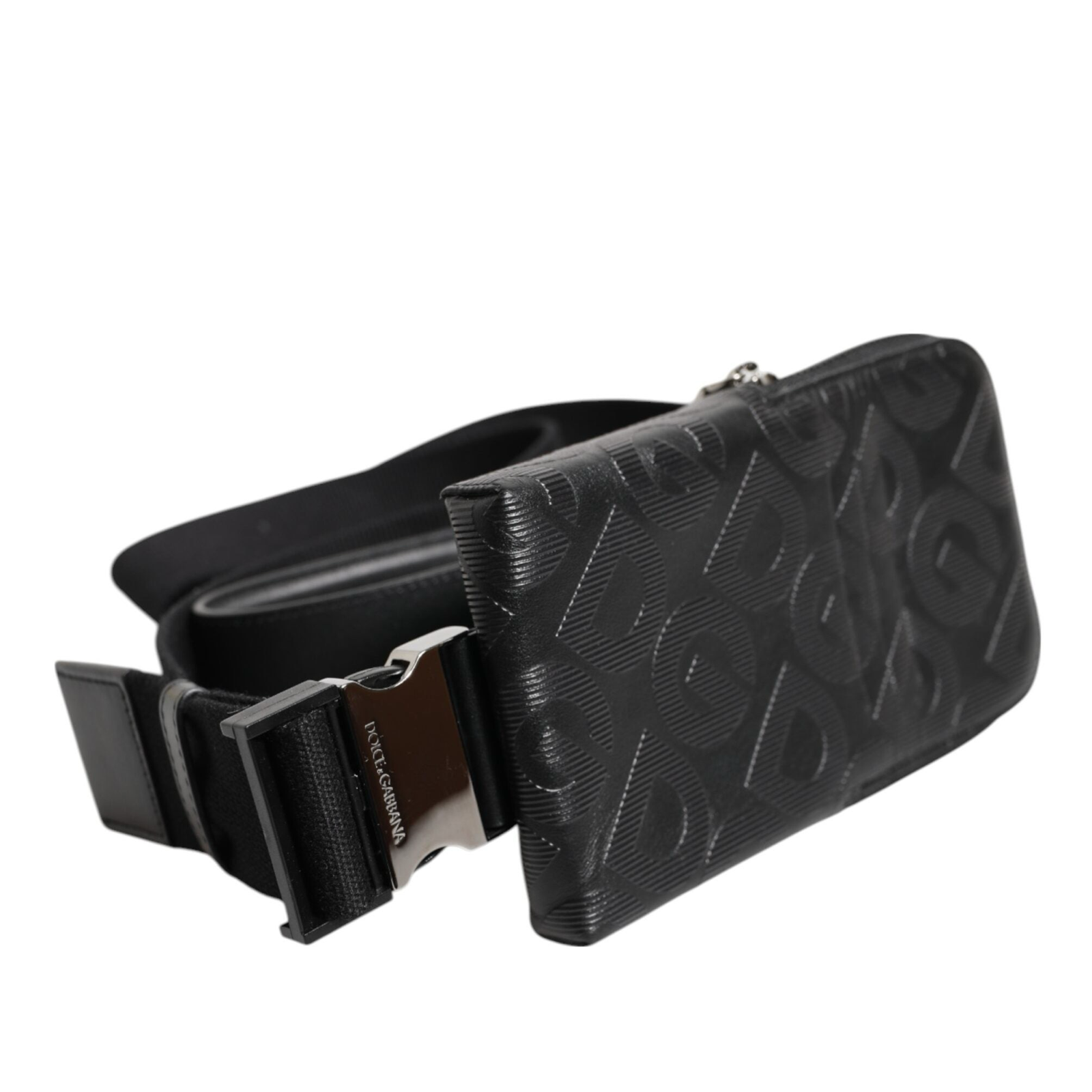 Dolce & Gabbana DG Logo Mania Phone Belt Men Borse Bag Side View