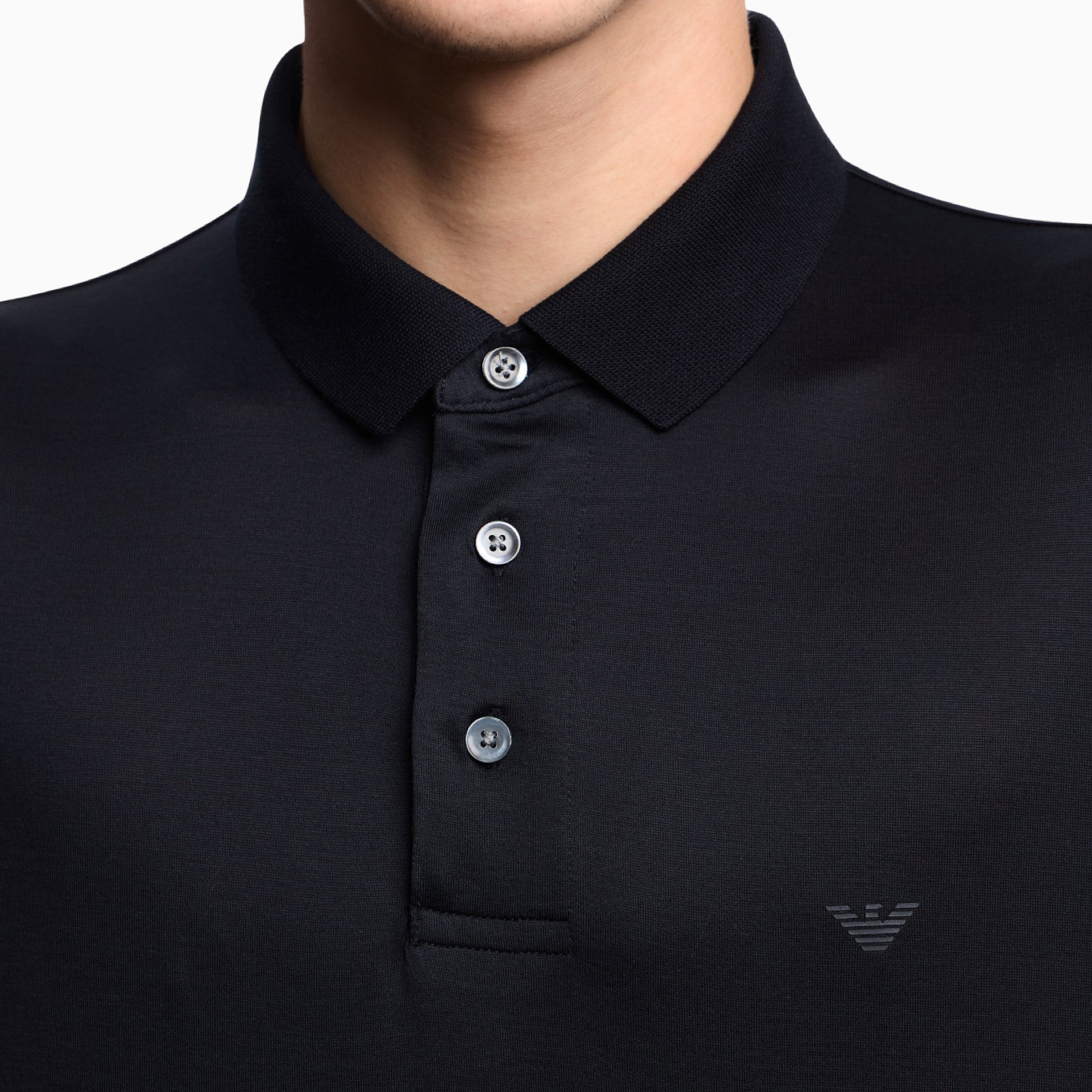 Мъжка поло тениска Emporio Armani 8N1F961 JUVZ0920 Close-Up