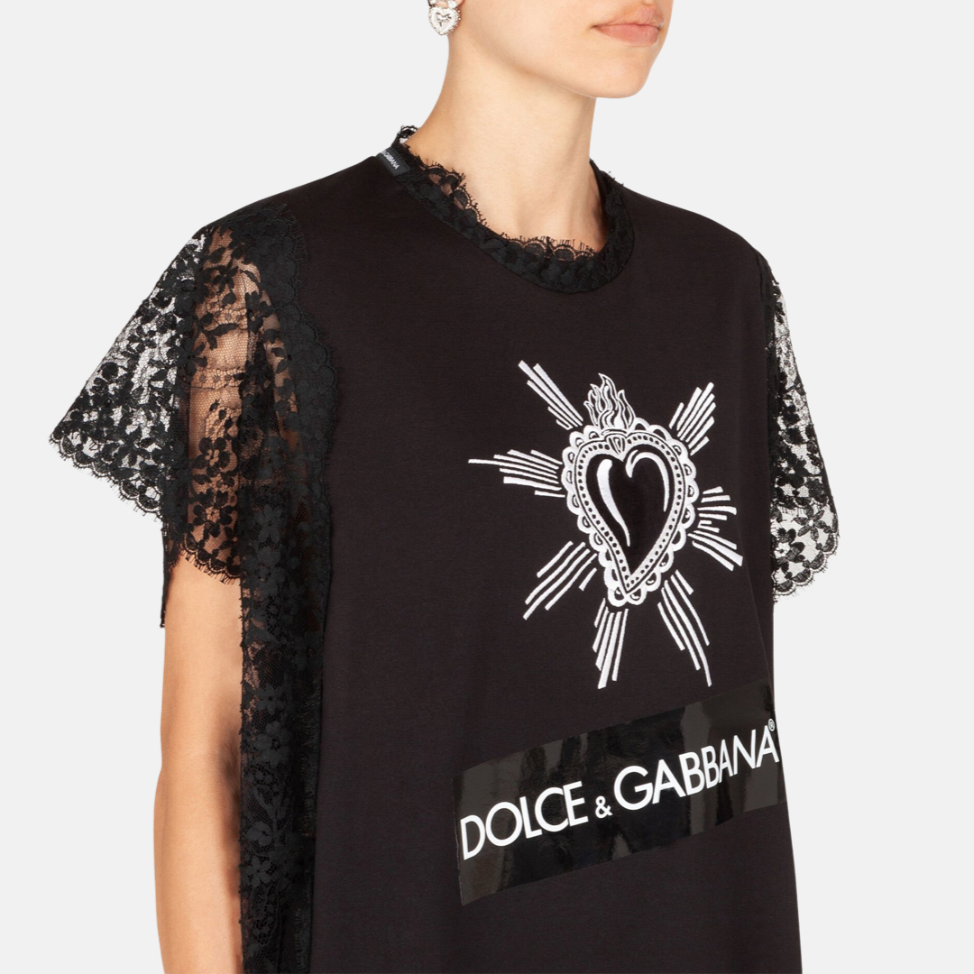 Дамска тениска Dolce & Gabbana DGArtWork Capsule Collection Women T-shirt