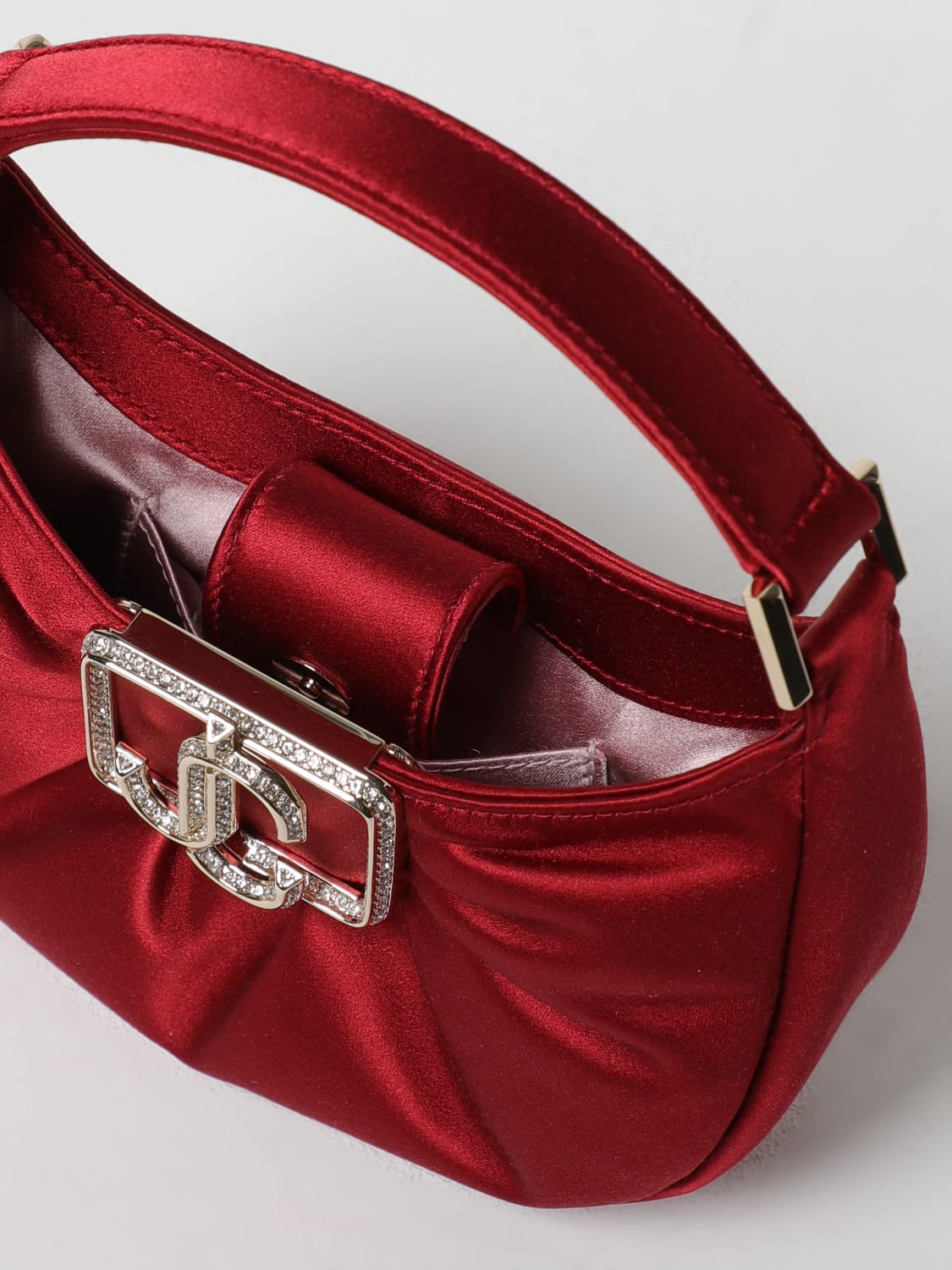 Jimmy Choo дамска сатенена чанта