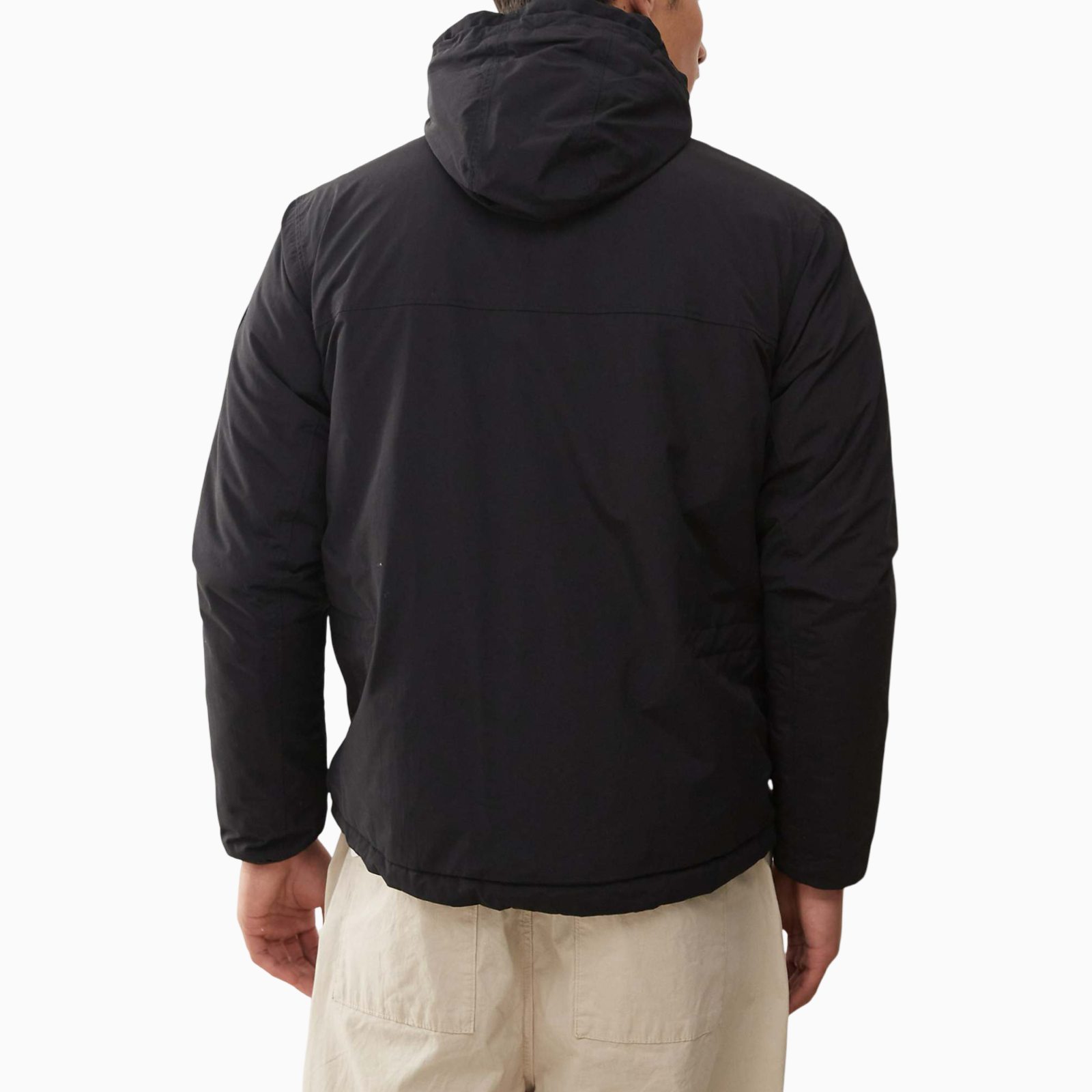 Мъжко черно яке Napapijri Men Jacket 
NP0A8928 Back View