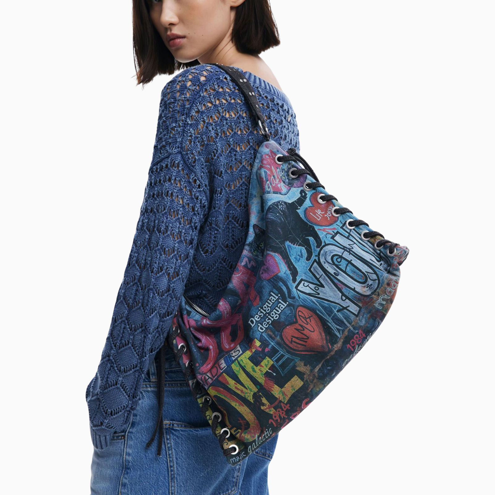Дамска чанта Desigual Women Bag 25WAXD23 Model View