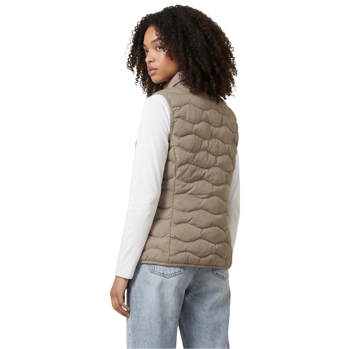 Дамски елек EA7 Emporio Armani Women Gilet 8NTQ08 TNF8Z Back View