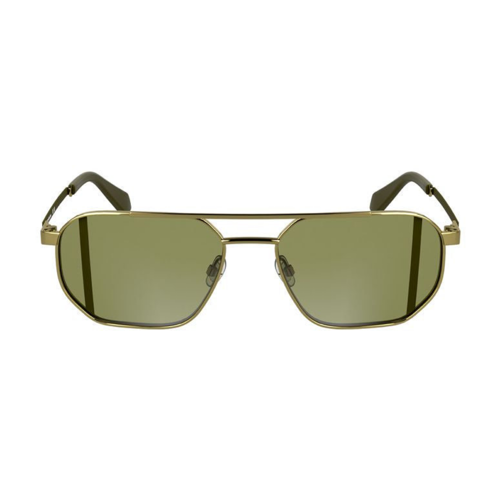 Calvin Klein Gold Metal Men Sunglass