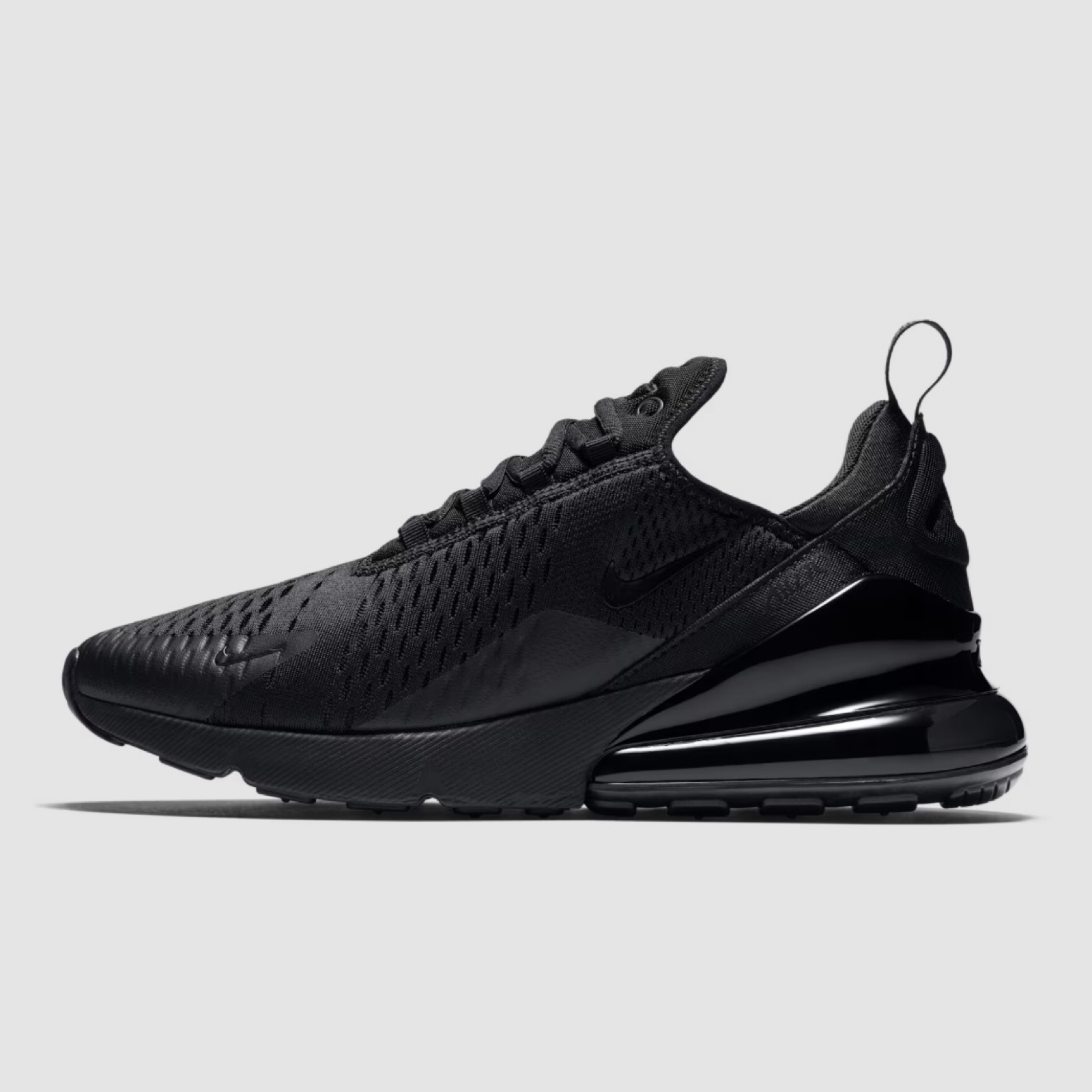 Мъжки маратонки Nike Air Max 270 Triple Black Men Sneakers AH8050-005 Lateral View