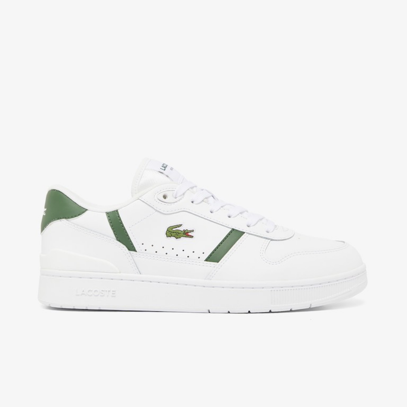 Мъжки бели кецове Lacoste Men Sneakers 48SMA0031 Lateral View