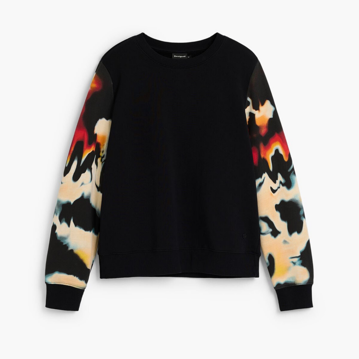 Дамски суичър Desigual Women Sweatshirt 26WWSK08 2000 Front View