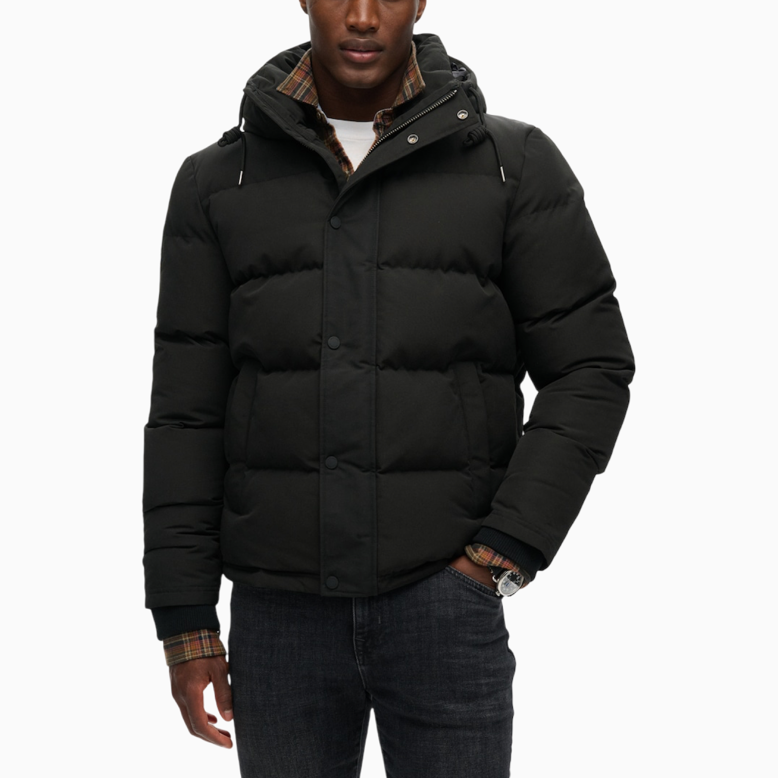 Мъжко зимно яке Superdry Men Jacket M5011743A Front View