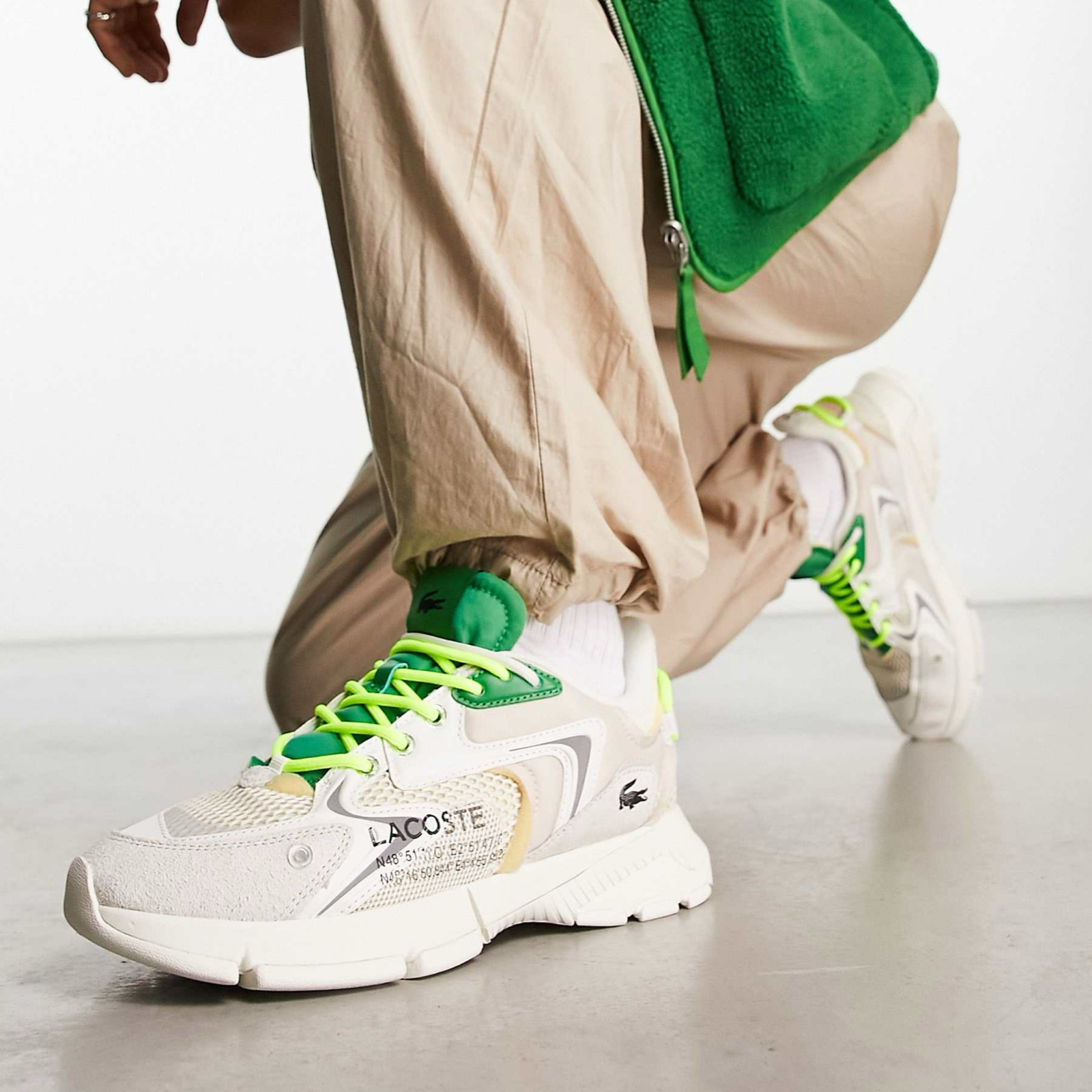 Мъжки маратонки Lacoste L3 747SFA0001 WG1 Lateral View