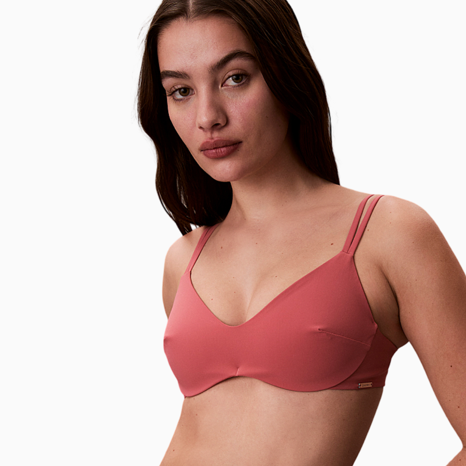 Дамски бански горно Calvin Klein Swimwear Top LV00Q61121 VCC Close-Up