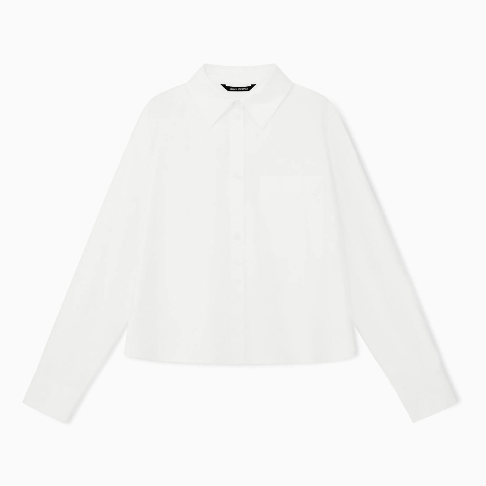 Дамска бяла риза Armani Exchange Women Shirt XW002700 AF25758 F0028 Front View