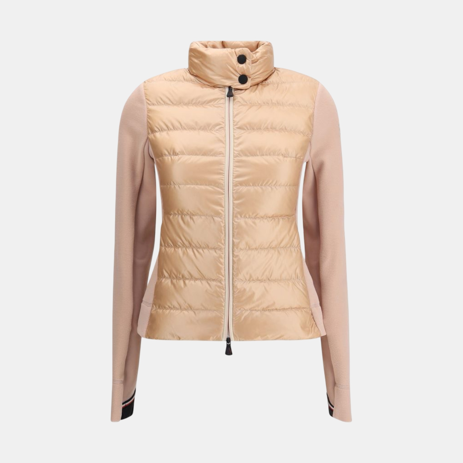 Moncler Grenoble Padded Zip-Up Women Sweatshirt K20988G 000178 0093 Front View