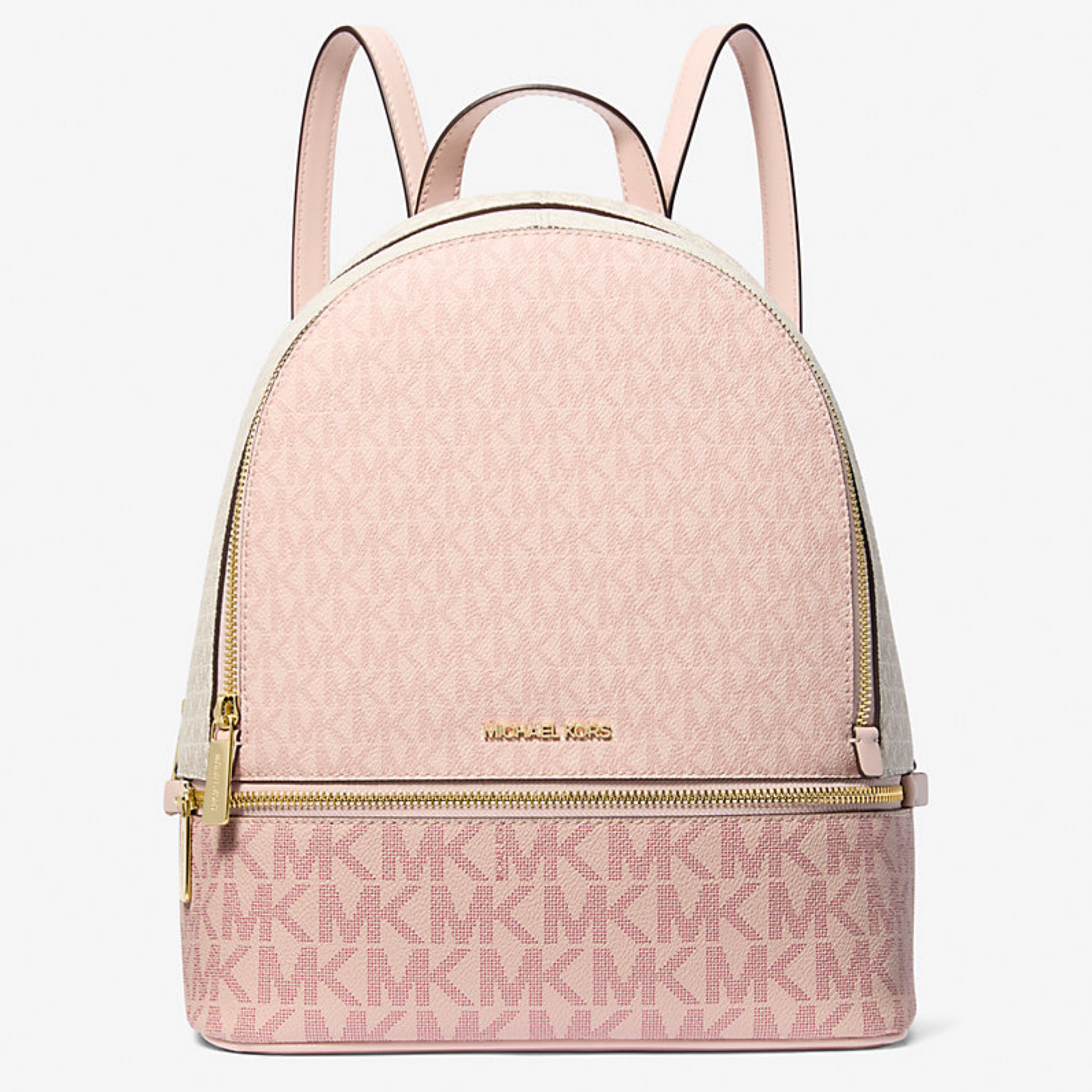 Дамска раница Michael Mors Rhea Signature Logo Backpack 35S5GRAB6VPWD Front View