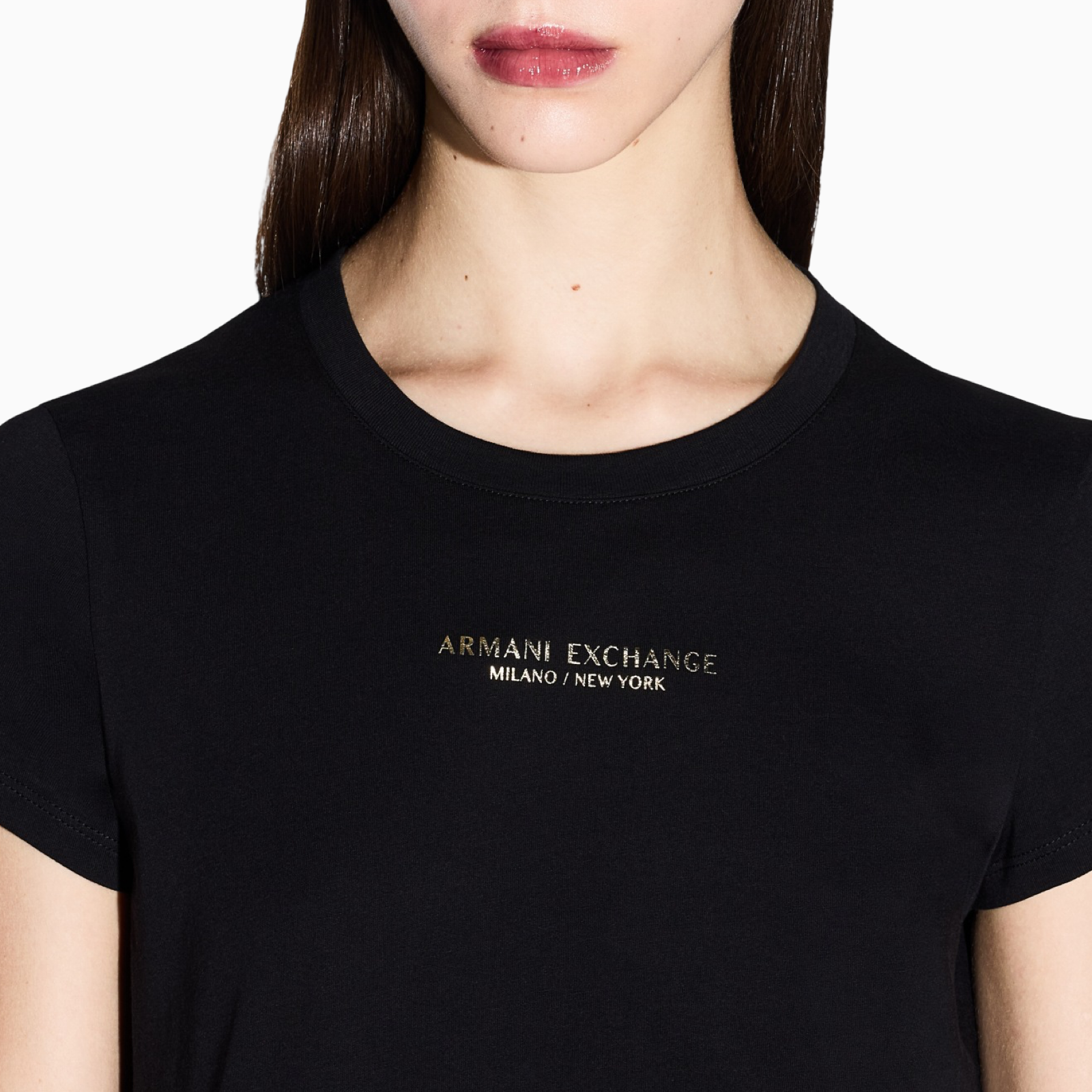 Дамска тениска Armani Exchange Women T-shirt XW001455 AF10356 Close-Up