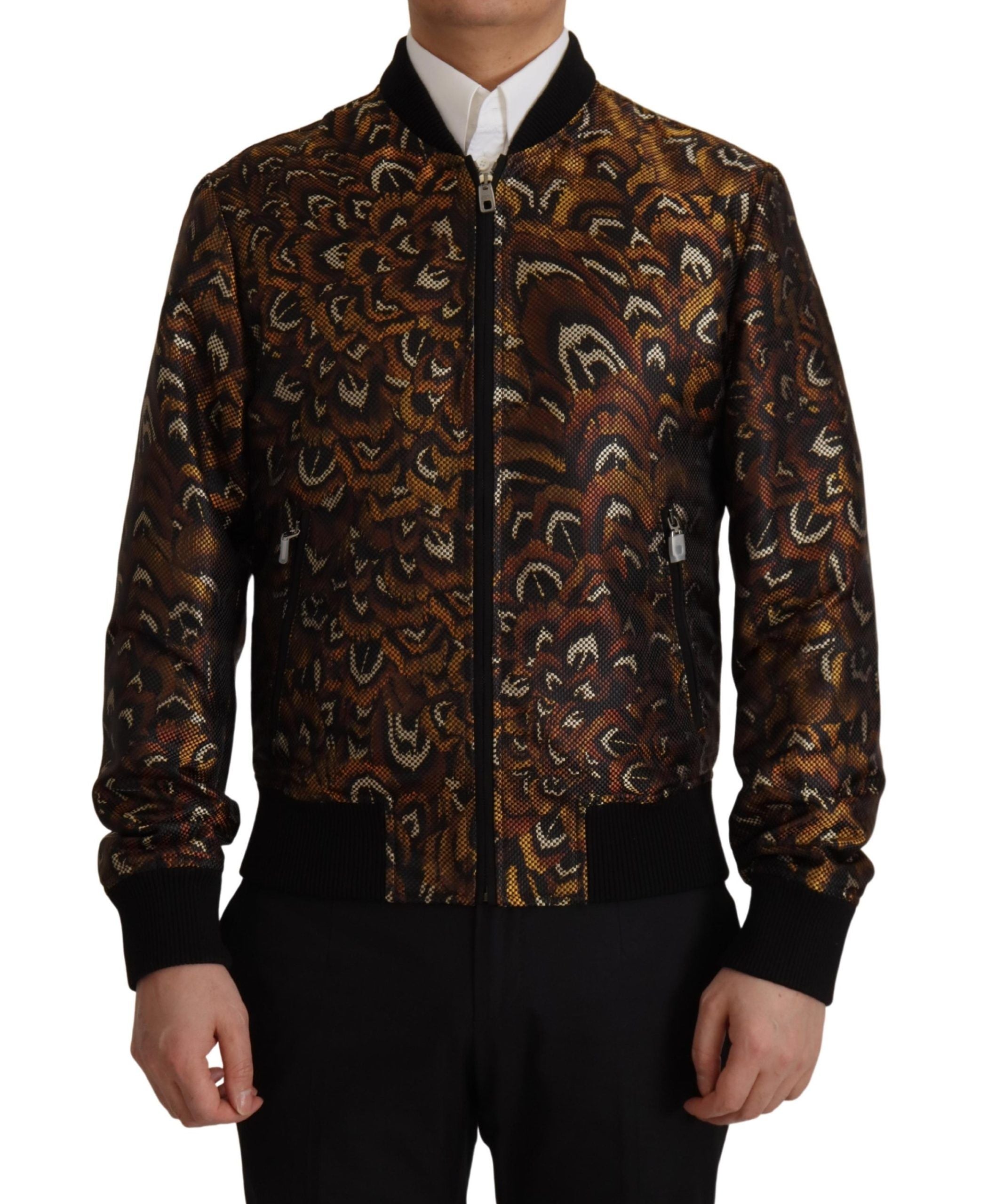 Елегантно кафяво яке Dolce &amp; Gabbana