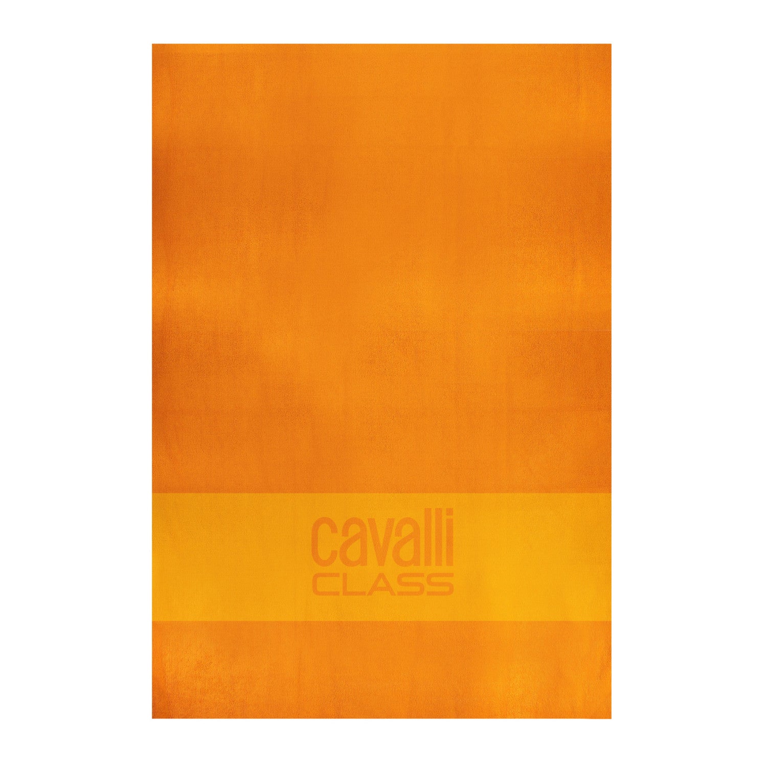 Плажна памучна кърпа в оранжево Beach towel Cavalli Class QXH01I RW006 04030 Orange 171 cm / 89 cm full size view