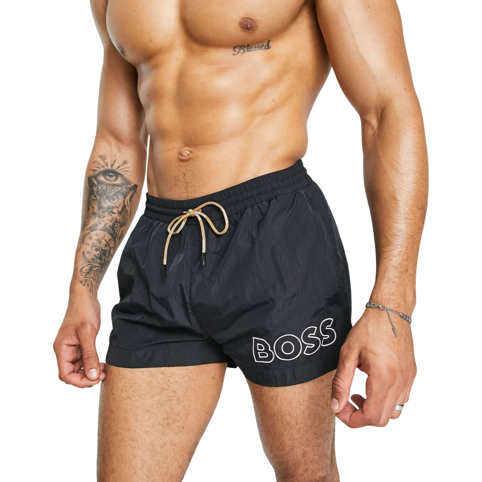 Мъжки бански Boss Men Swimwear 50469280 001 Front View