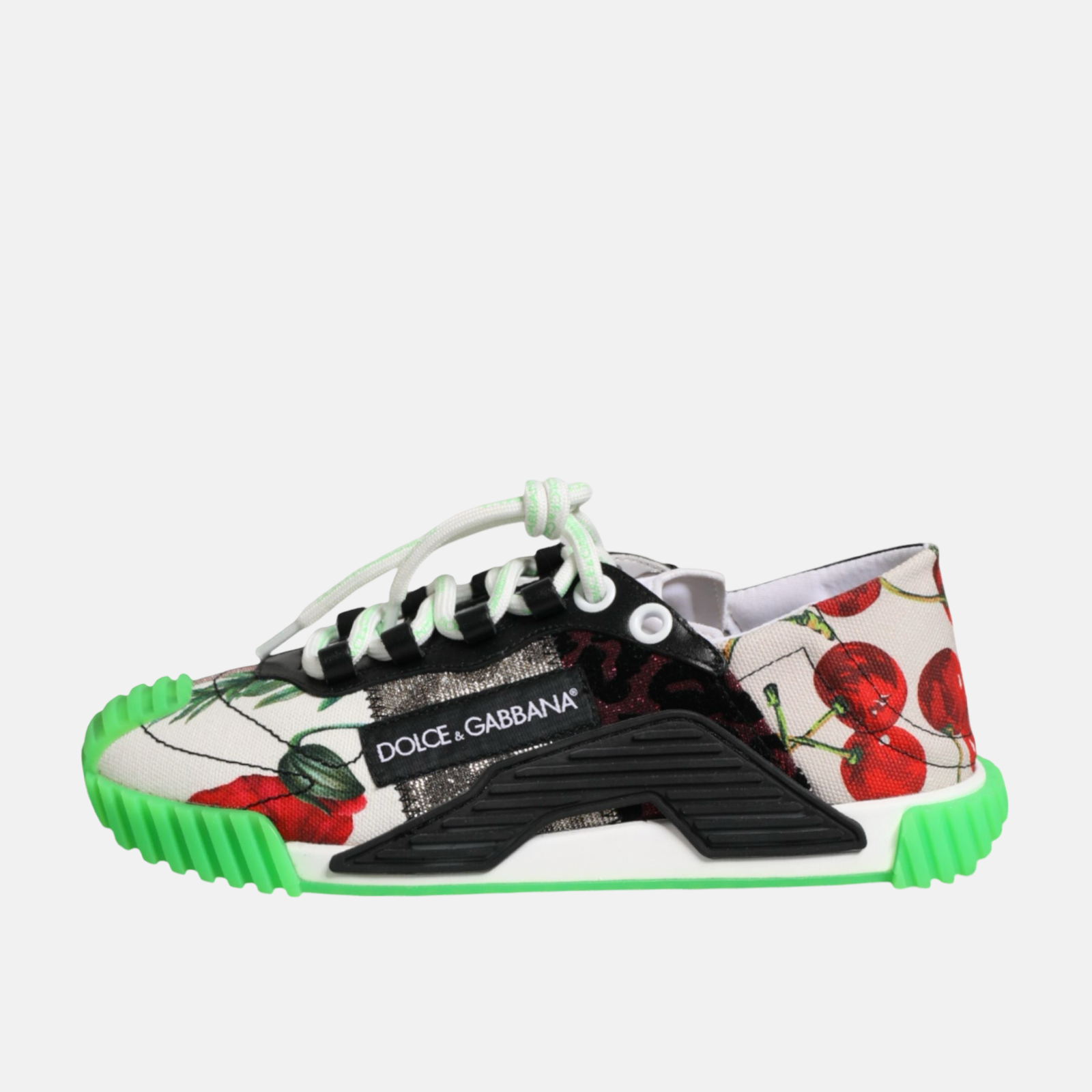 Dolce & Gabbana NS1 DG Logo Cherry Women Sneakers