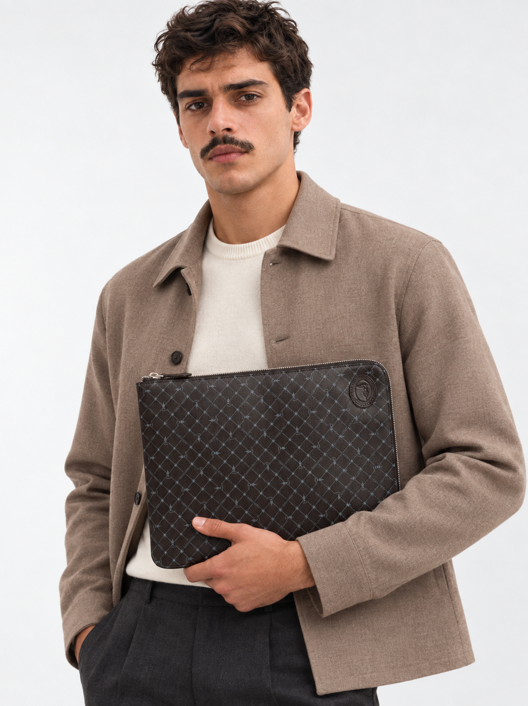 Trussardi Men Clutch Bag