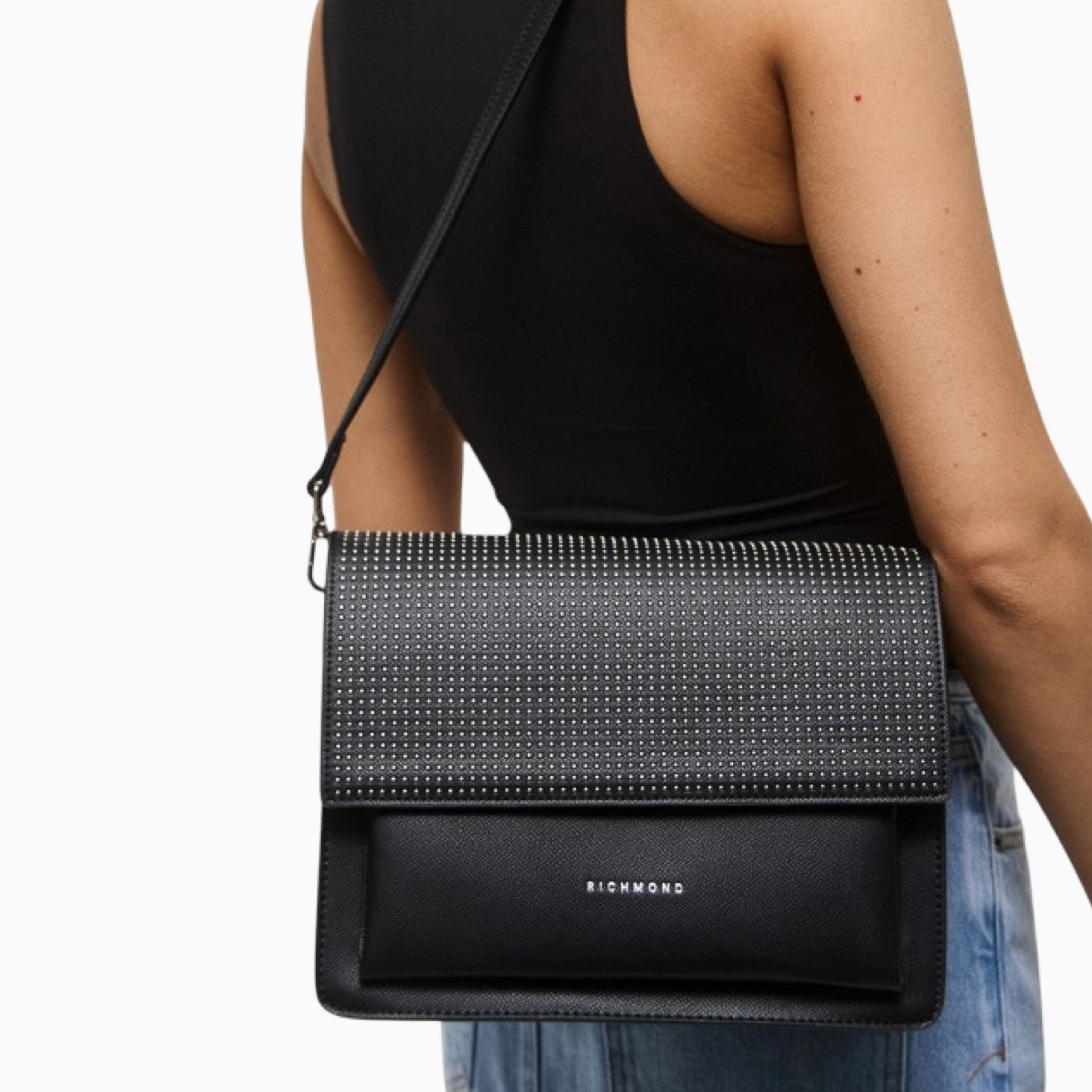 Дамска чанта Richmond Women Shoulder Bag RWA24078BO Model View