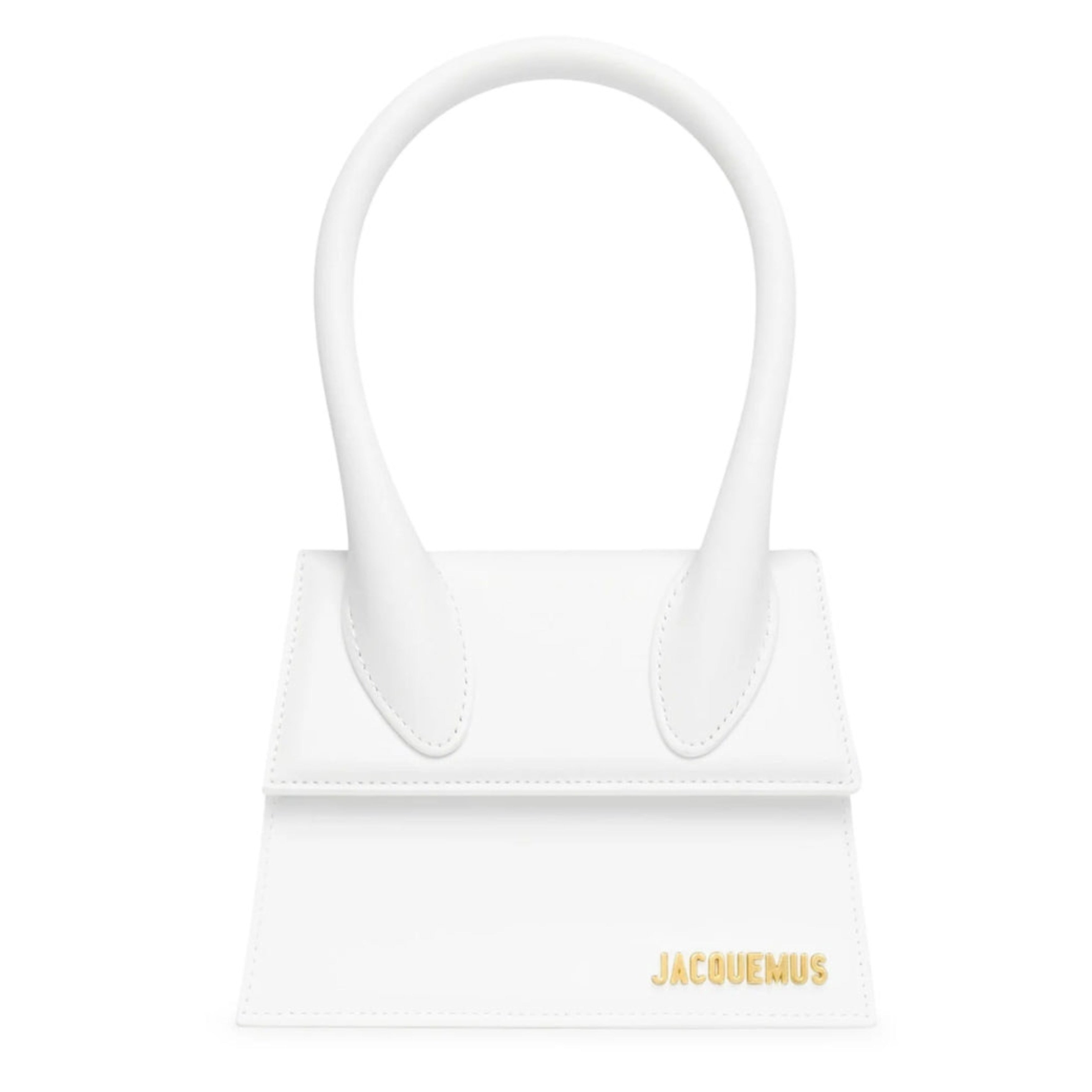 Jacquemus White Le Chiquito Moyen Bag