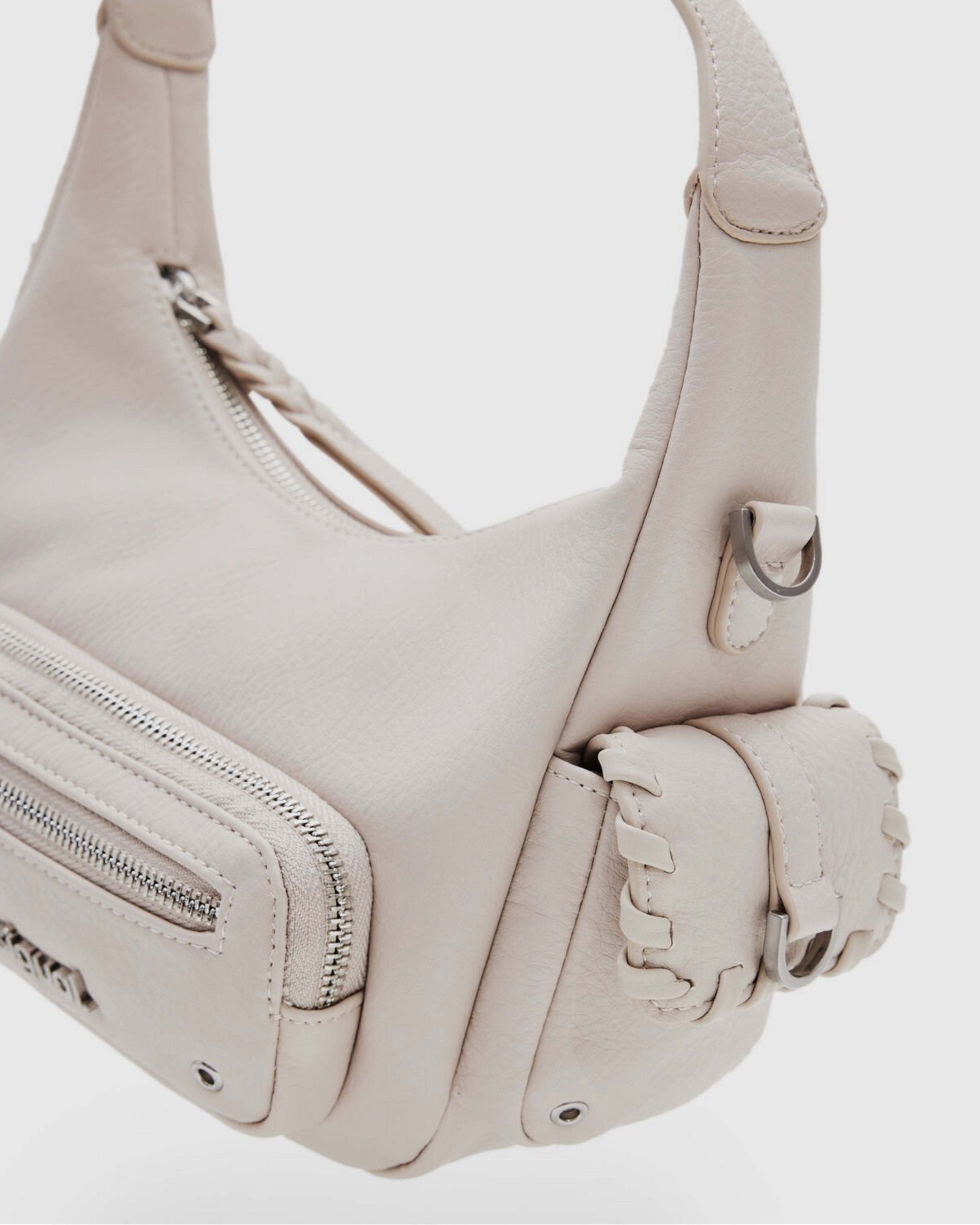 Дамска чанта Women’s shoulder bag Desigual 24SAXP32 1001U White