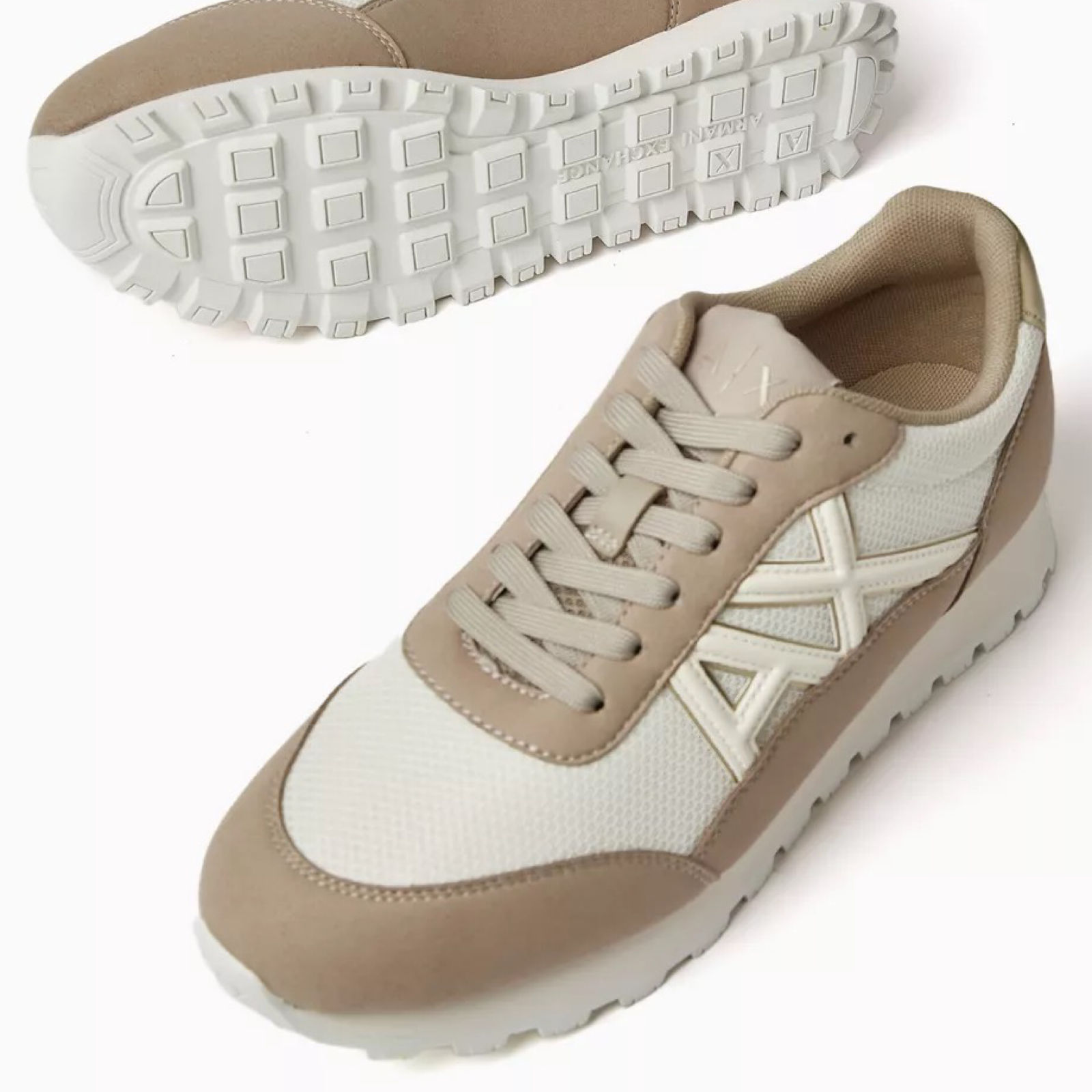 Дамски маратонки Armani Exchange Women Sneakers XW002150 AF19388 Close-Up