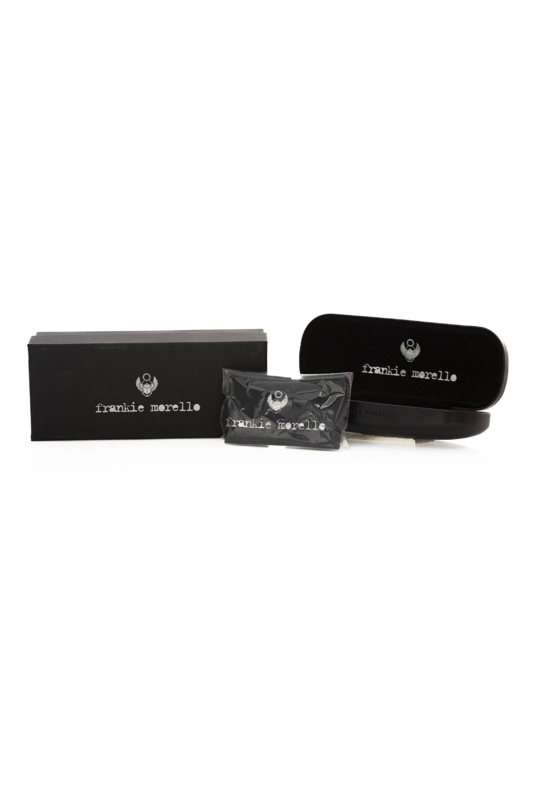 Мъжки слънчеви очила Men’s Frankie Morello Black Metallic Sunglasses pack view 2