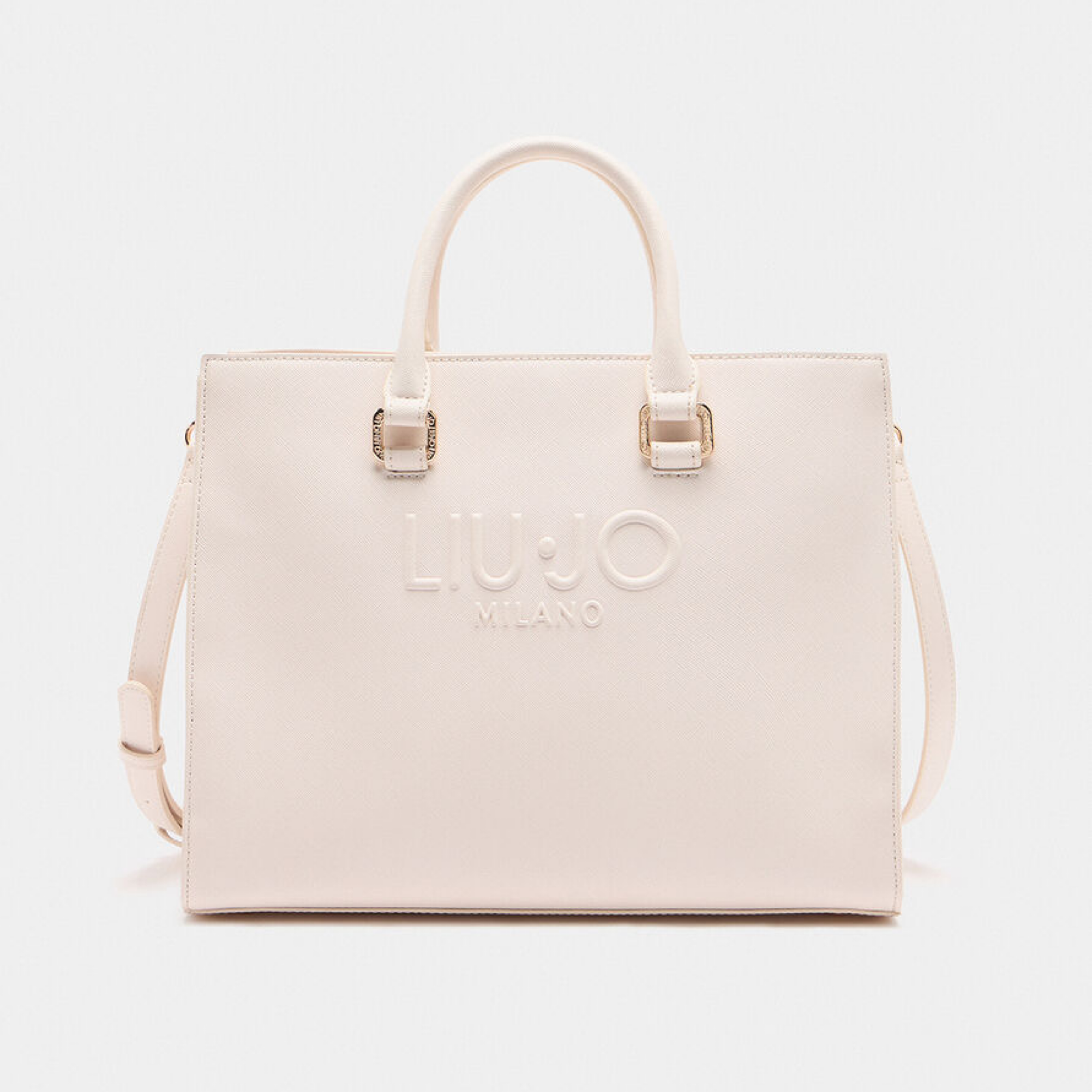 Дамска бежова чанта Liu Jo Better Shopping Bag AF5149 E0087 Front View