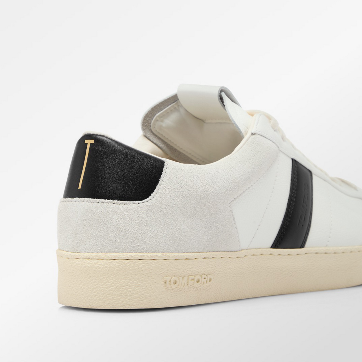 Tom Ford Blake Sneakers J1597-LCL532N-WWH Heel View