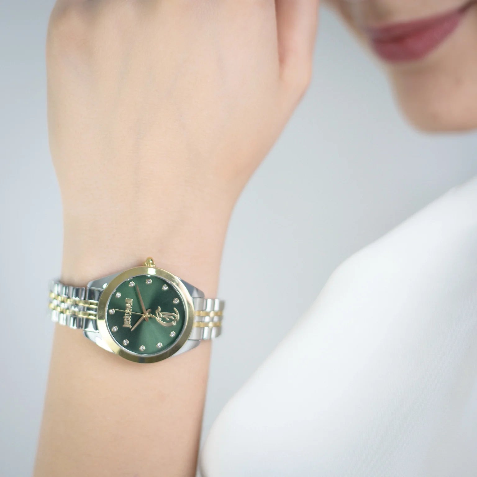 Дамски часовник Women’s watch Just Cavalli Glam Chic Luna JC1L309M0085
Two Tones YG Green